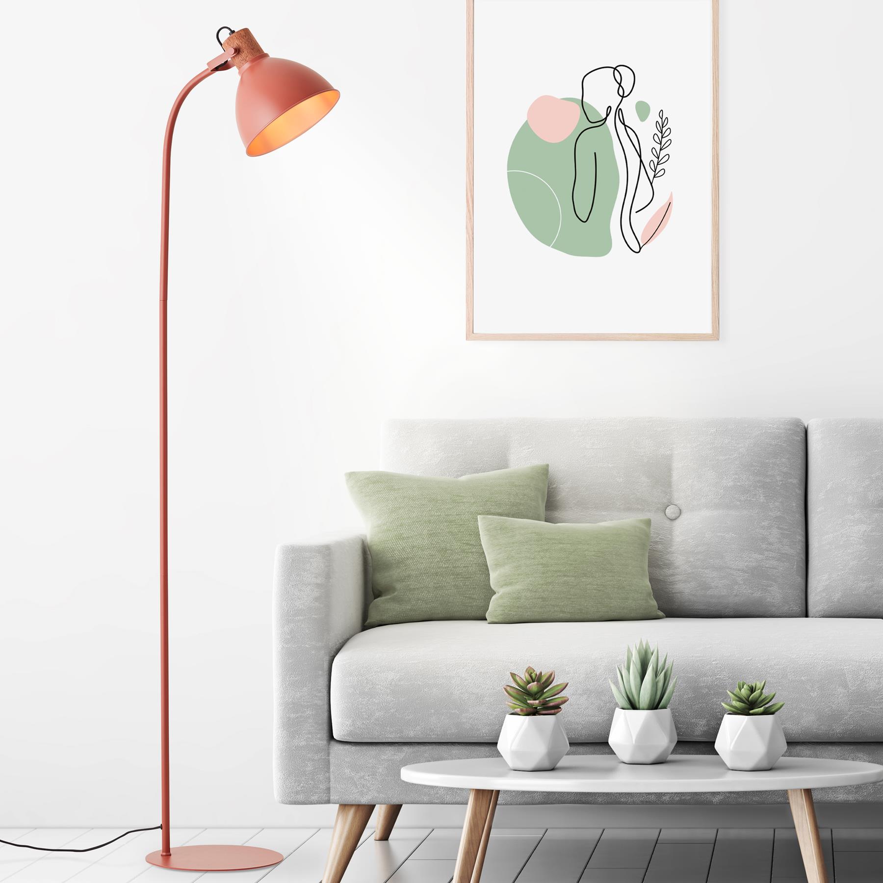 Brilliant Erena Vloerlamp - Terra