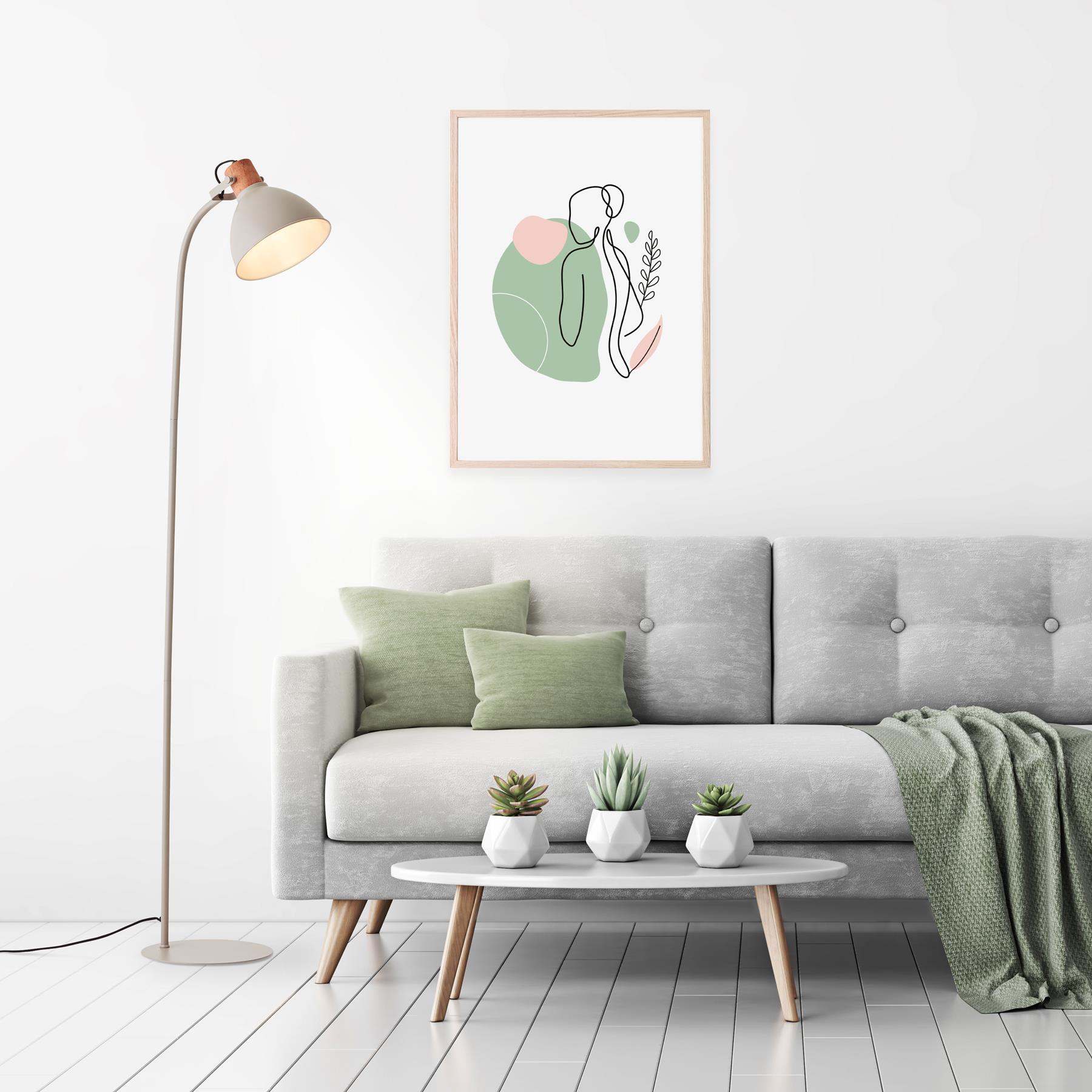 Brilliant Erena Vloerlamp - Taupe