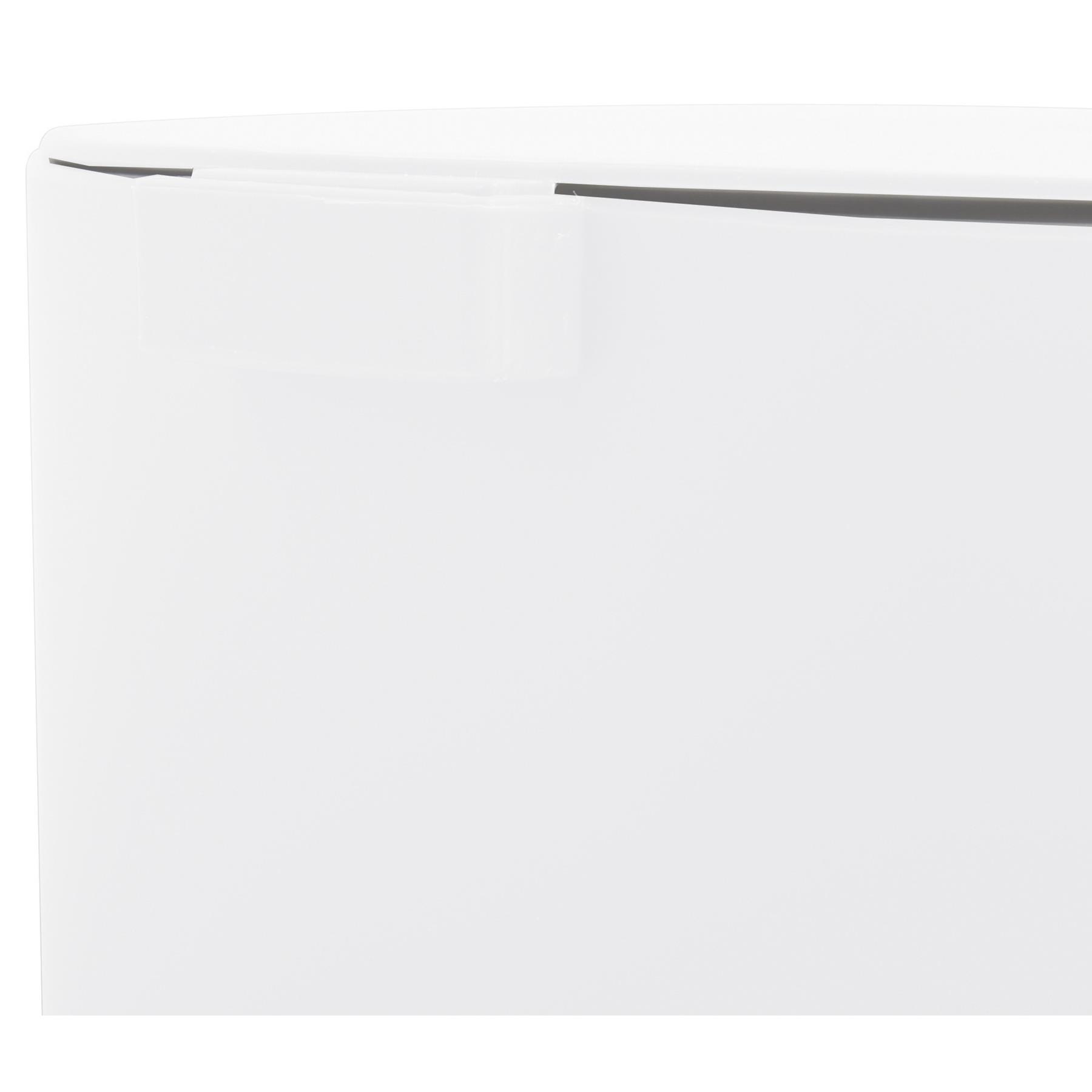 MSV badkamer|toilet pedaalemmer - wit - 3L - 15 x 27 cm