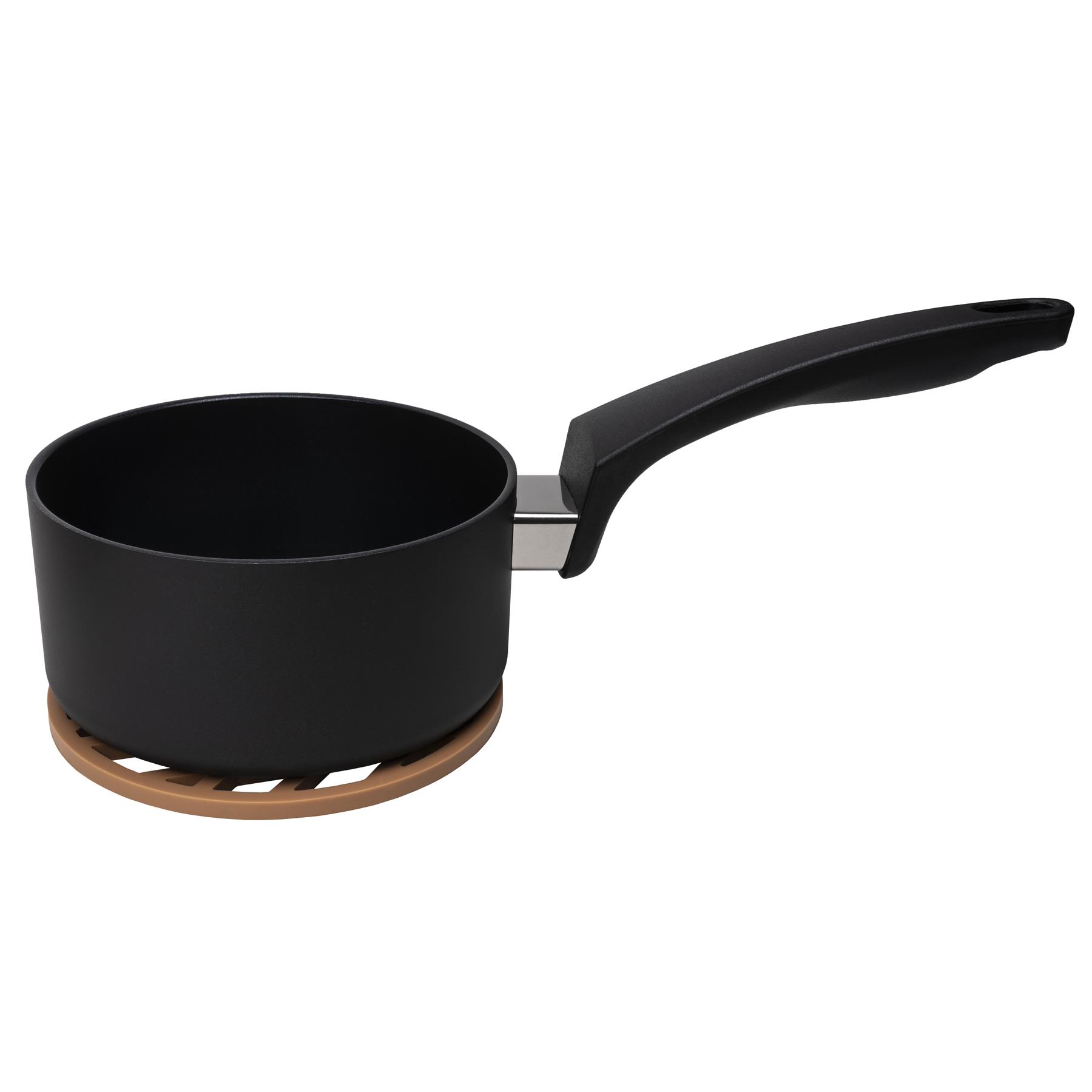 Krumble Pannenonderzetter met pijlen patroon - Bruin - Set van 2