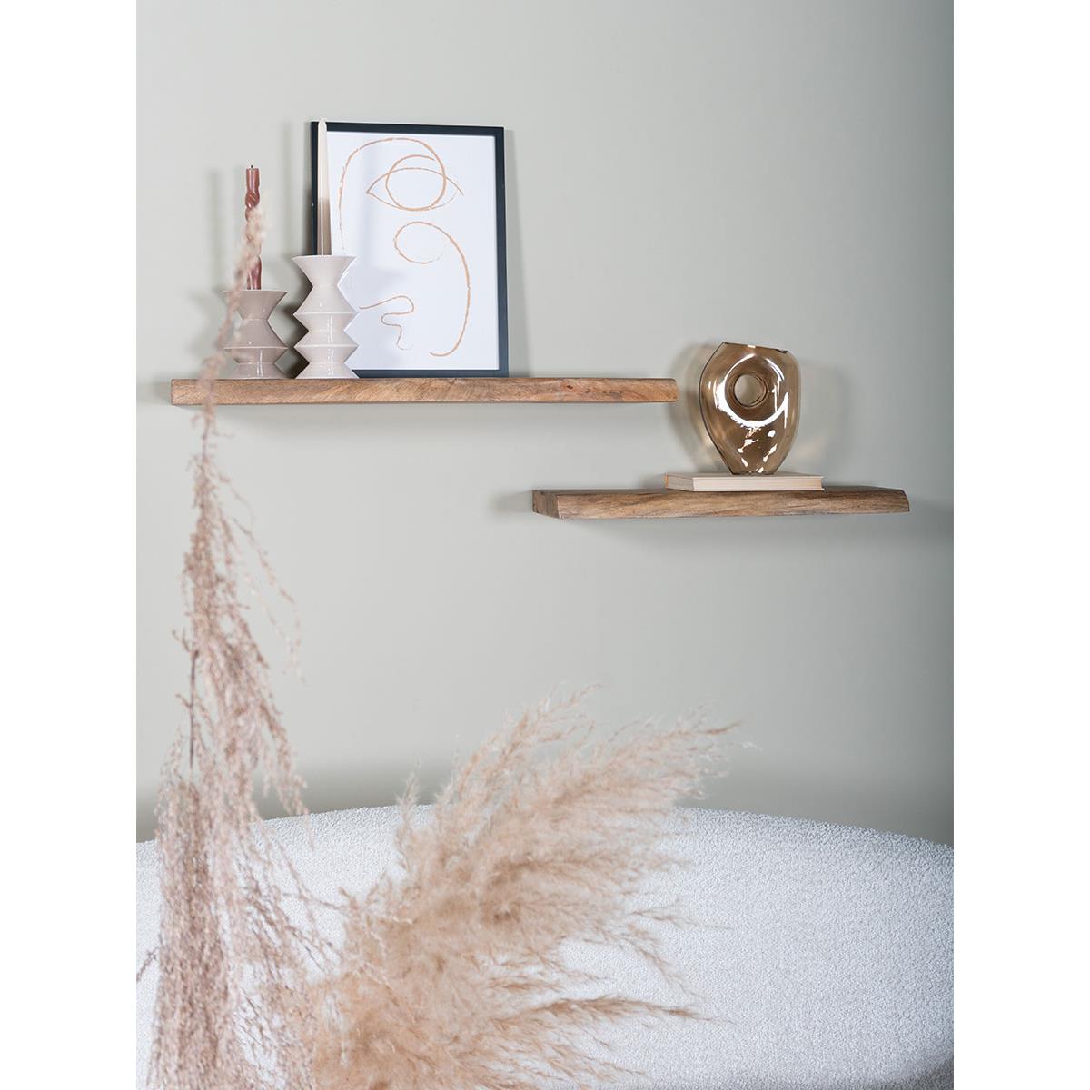 Home67 - Wandplank Pure Mangohout 40 cm