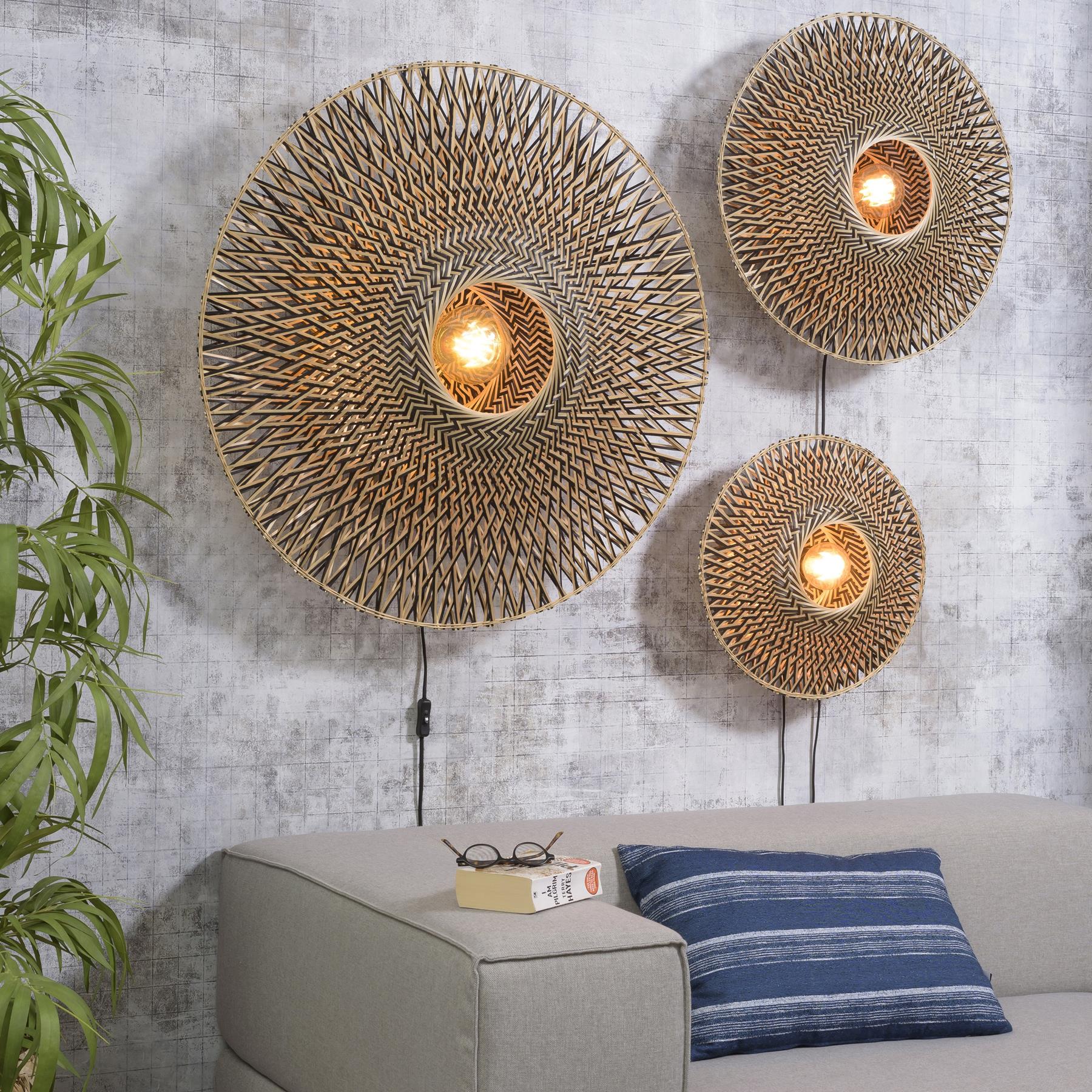 GOOD&MOJO Bali Wandlamp S - Ø 44 cm