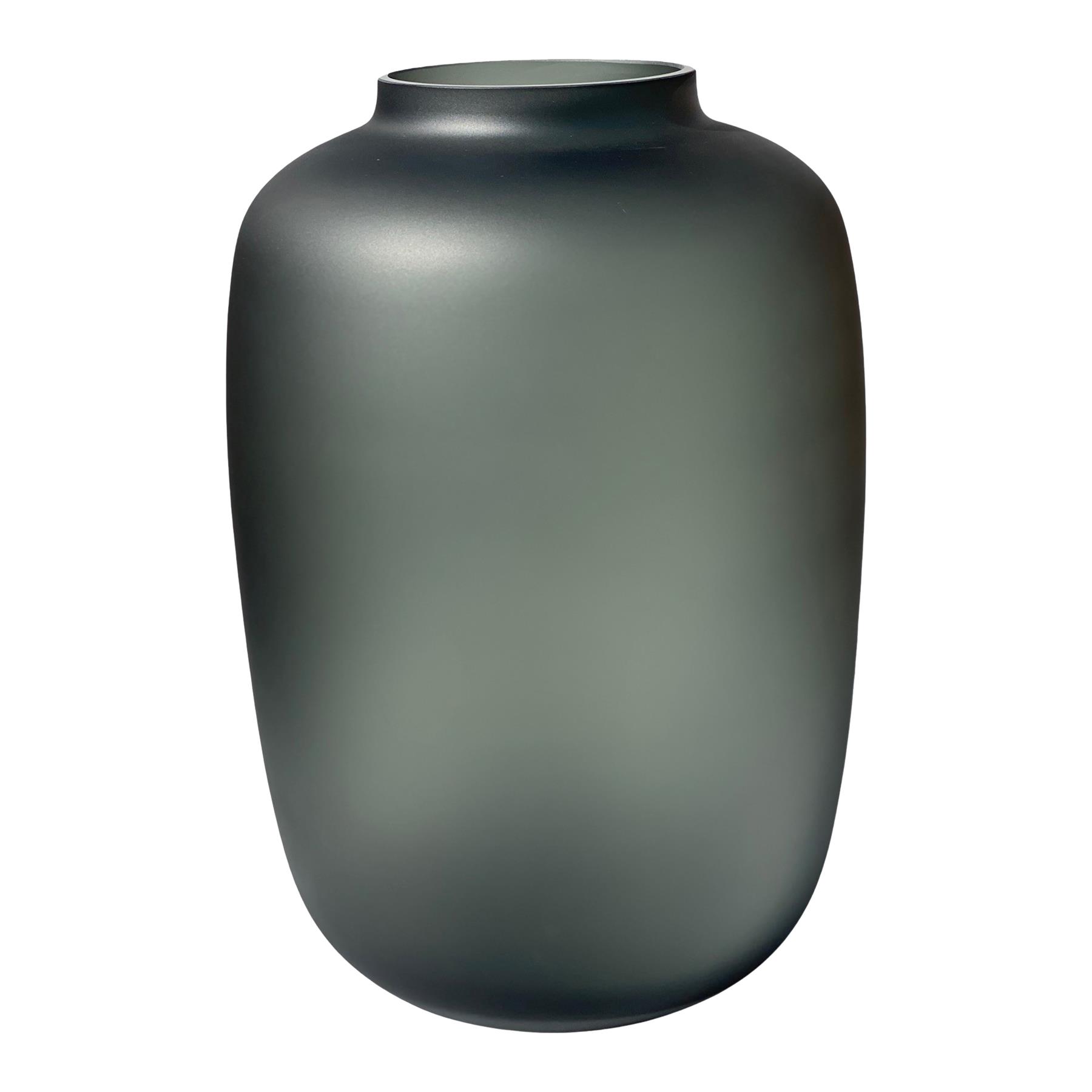 Vase The World Artic Vaas M - H 35 x  Ø 25 cm - Satin Grey
