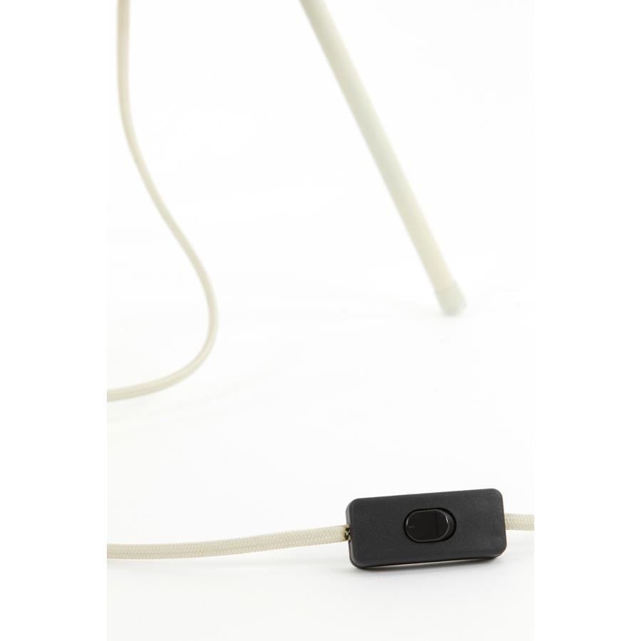 Light & Living Plumeria Tafellamp - H 45 x Ø 25 cm - Zand