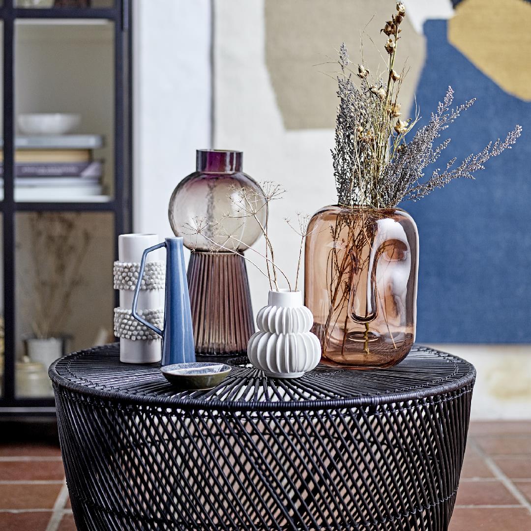 Bloomingville Brown Glass Vaas