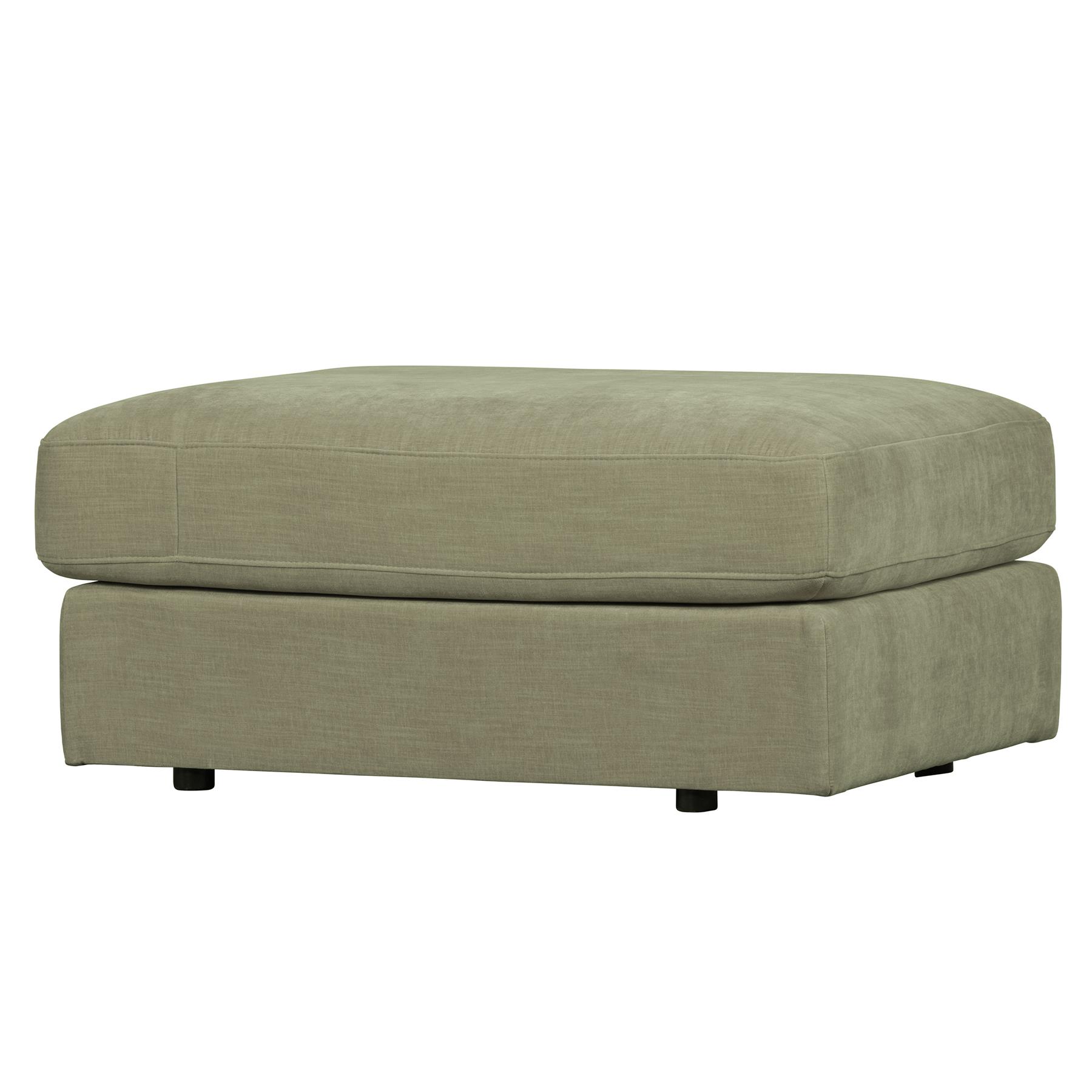 vtwonen Family Hocker - Polyester - Groen - 43x90x98