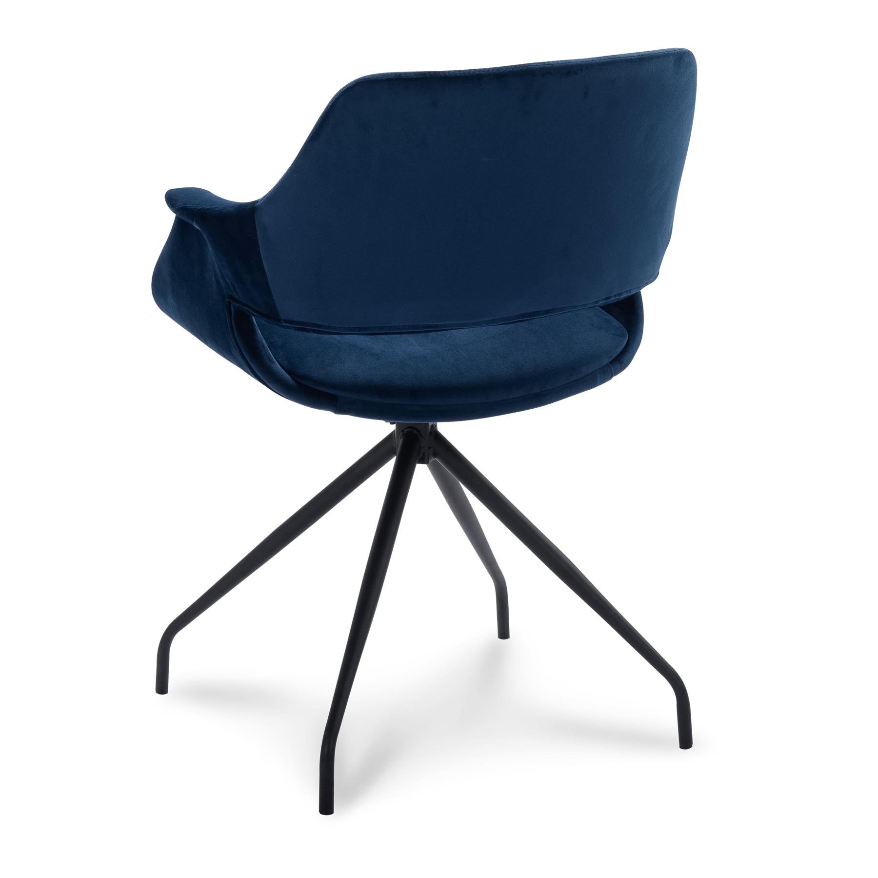 by fonQ  Ethan Eetkamerstoel - Blauw