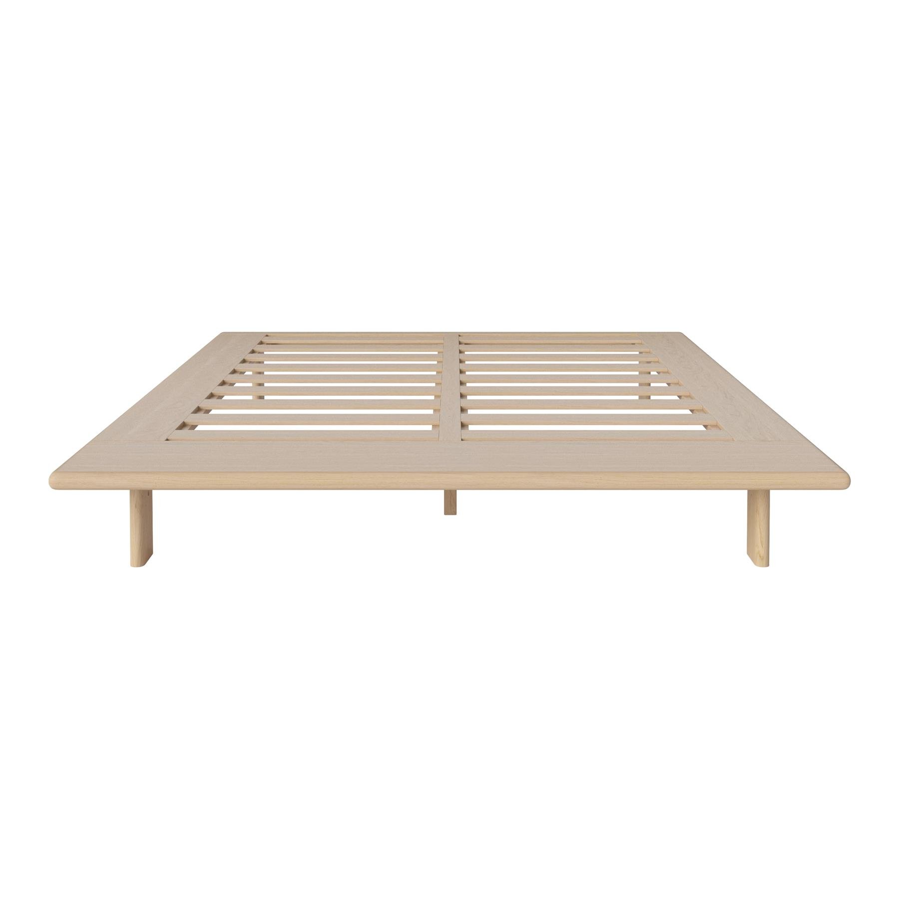 Bolia Haven Bedframe 166 cm - White pigm oiled oak