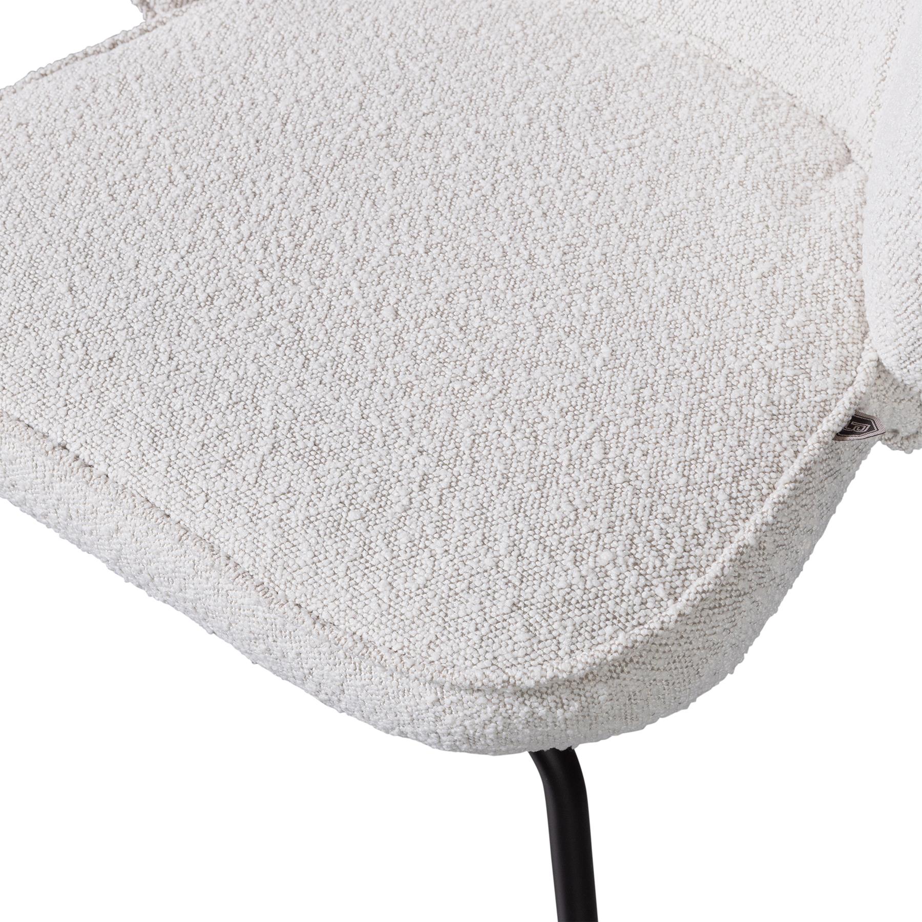 BePureHome Admit Eetkamerstoel - Bouclé Naturel