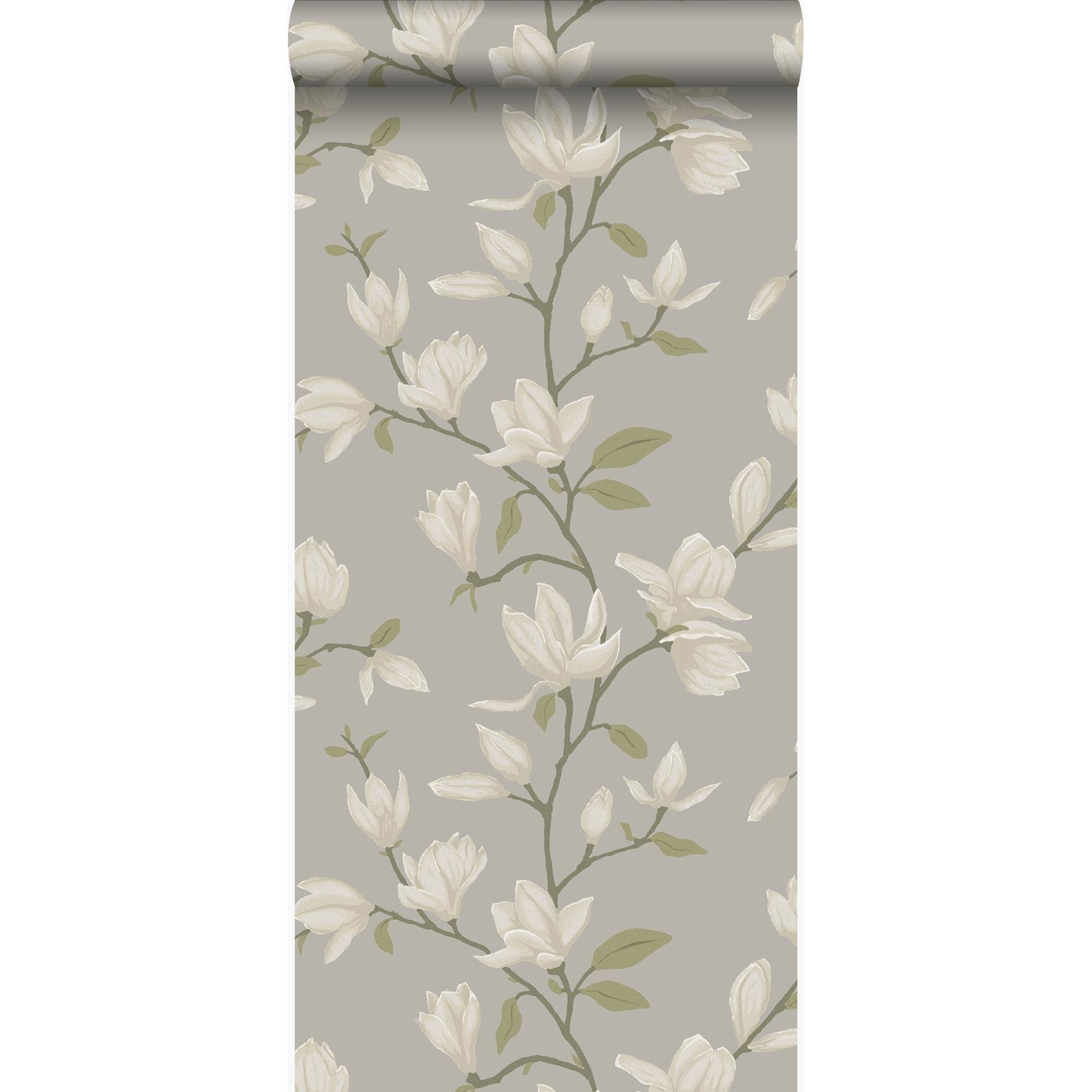 Origin Wallcoverings Behang Magnolia Groen 53 Cm X 10 05 M 347046   9499779 