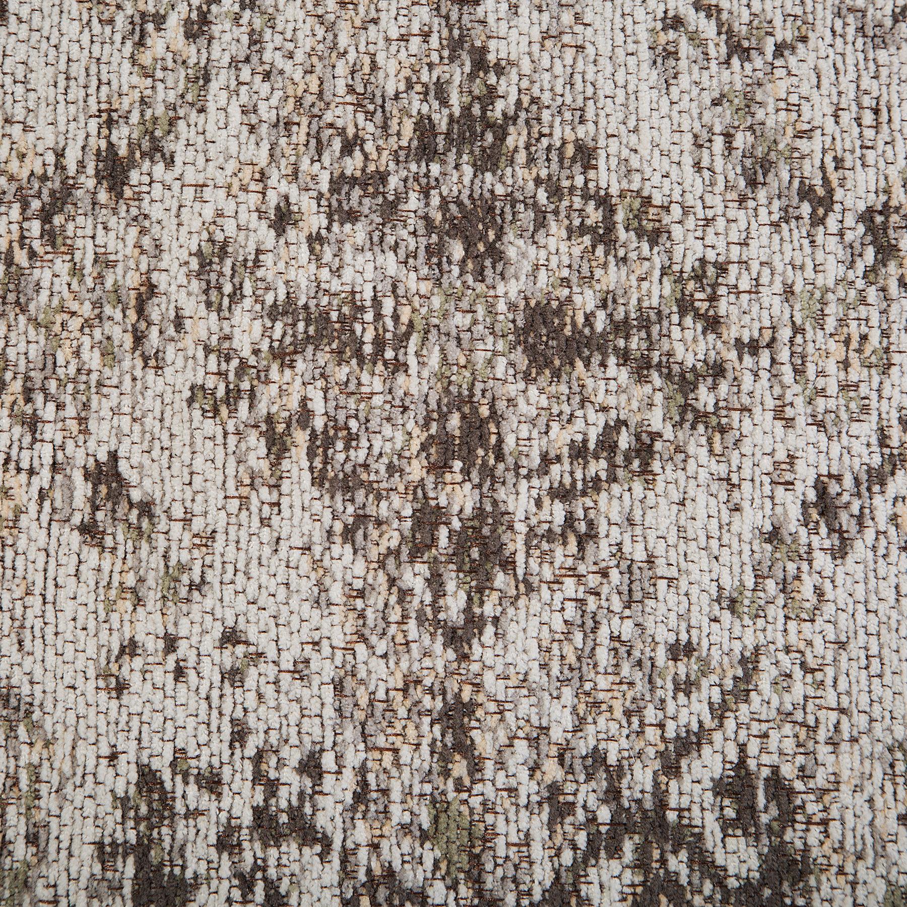 Beliani - MEERUT - Poef - Taupe - 42 cm - Katoen