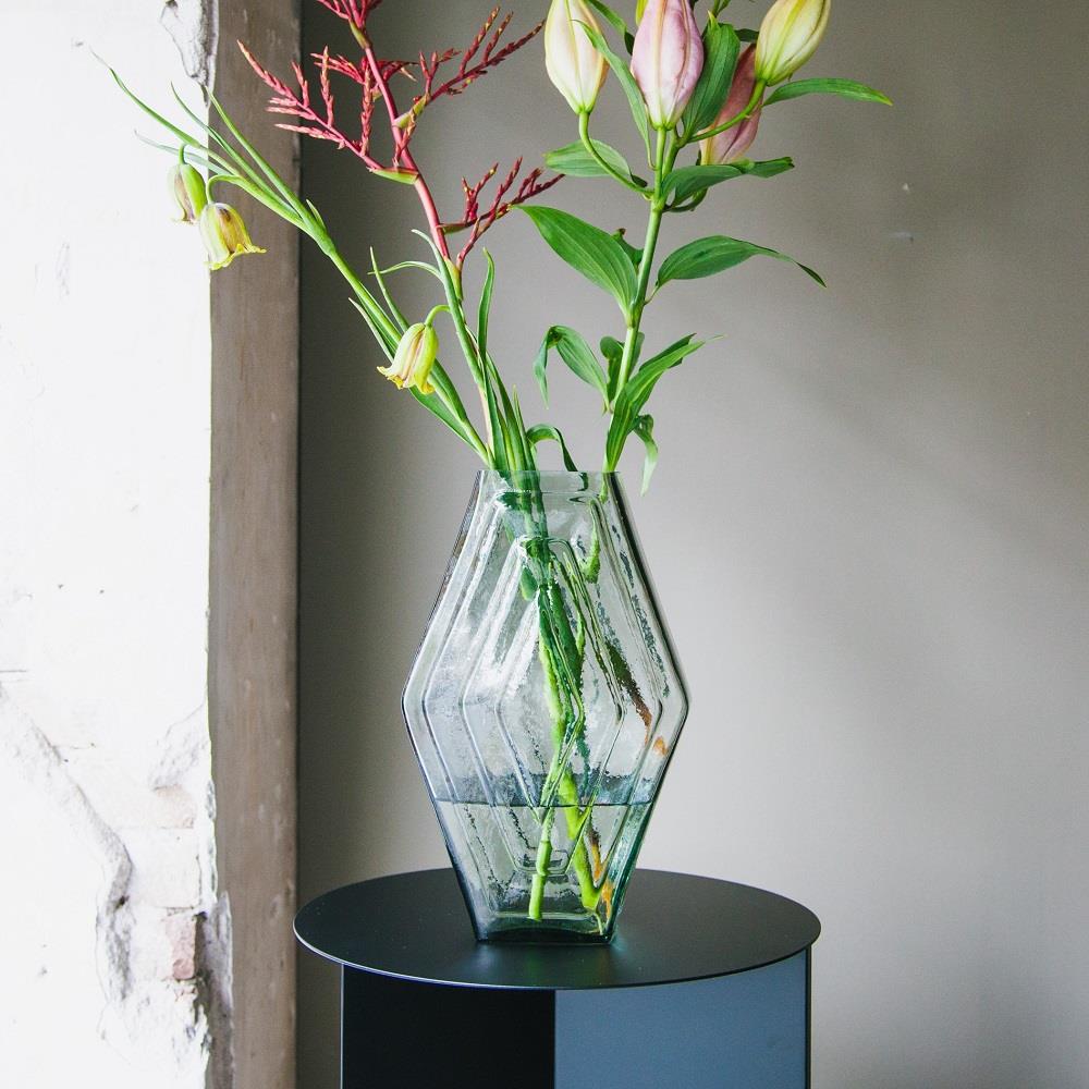 Brût Homeware, Vaas groot, Hexagon, groen