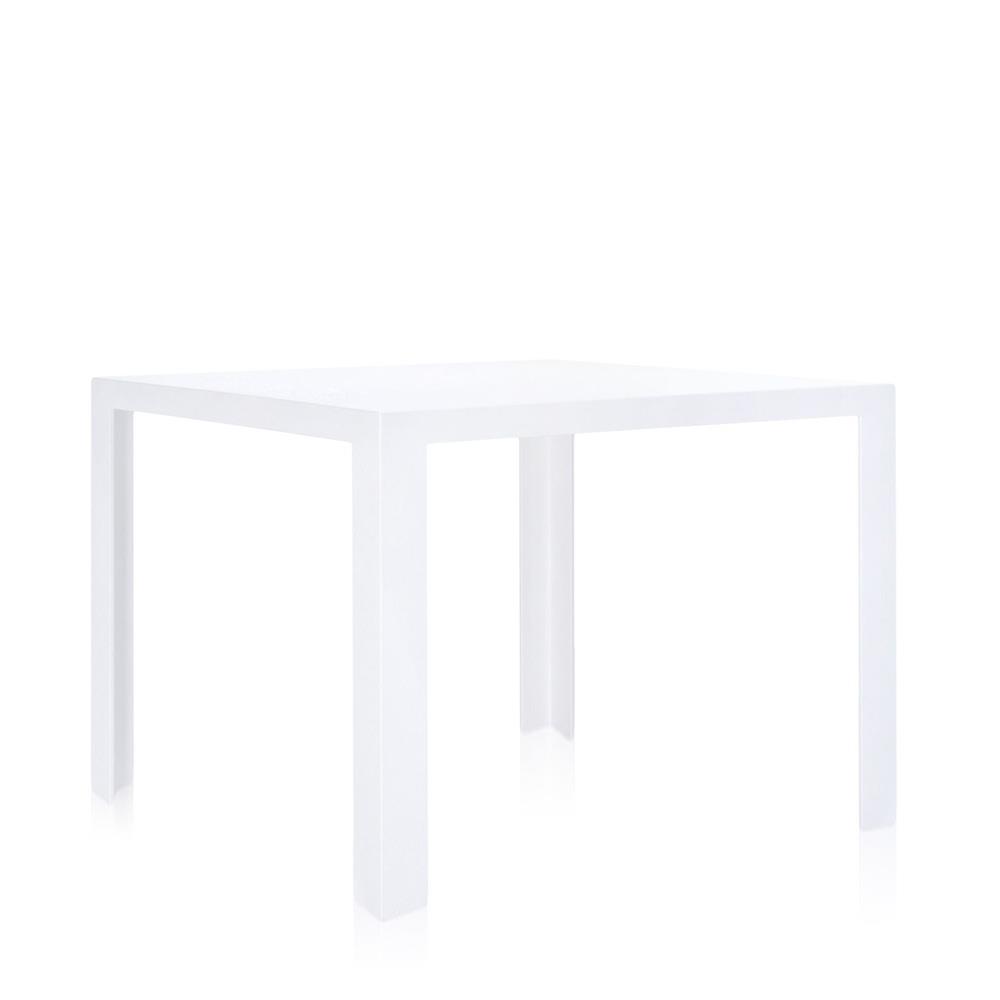 Kartell Invisible Eettafel - 100 x 100 cm - Wit 