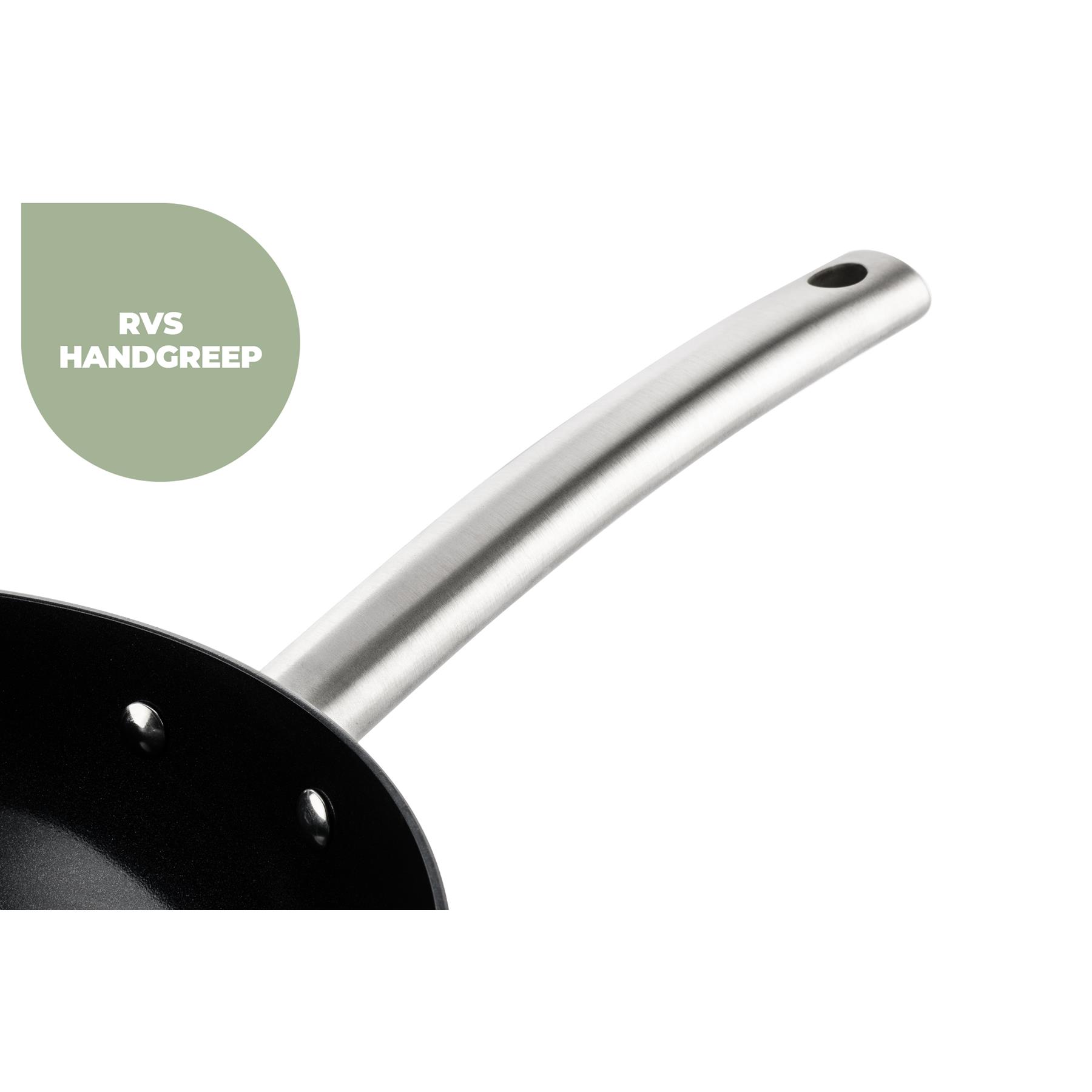 ISENVI Murray keramische grillpan 26 CM - RVS greep