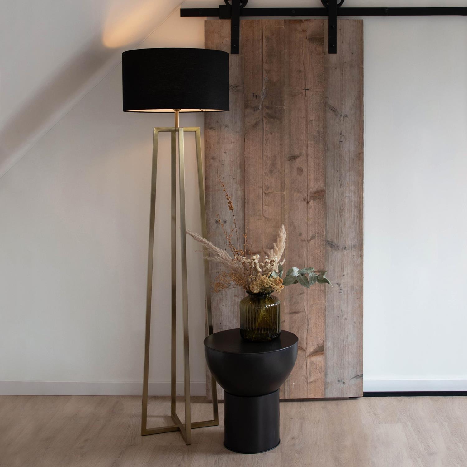 Atmooz Vloerlamp Potsdam Brons - Industriele Staande Lamp