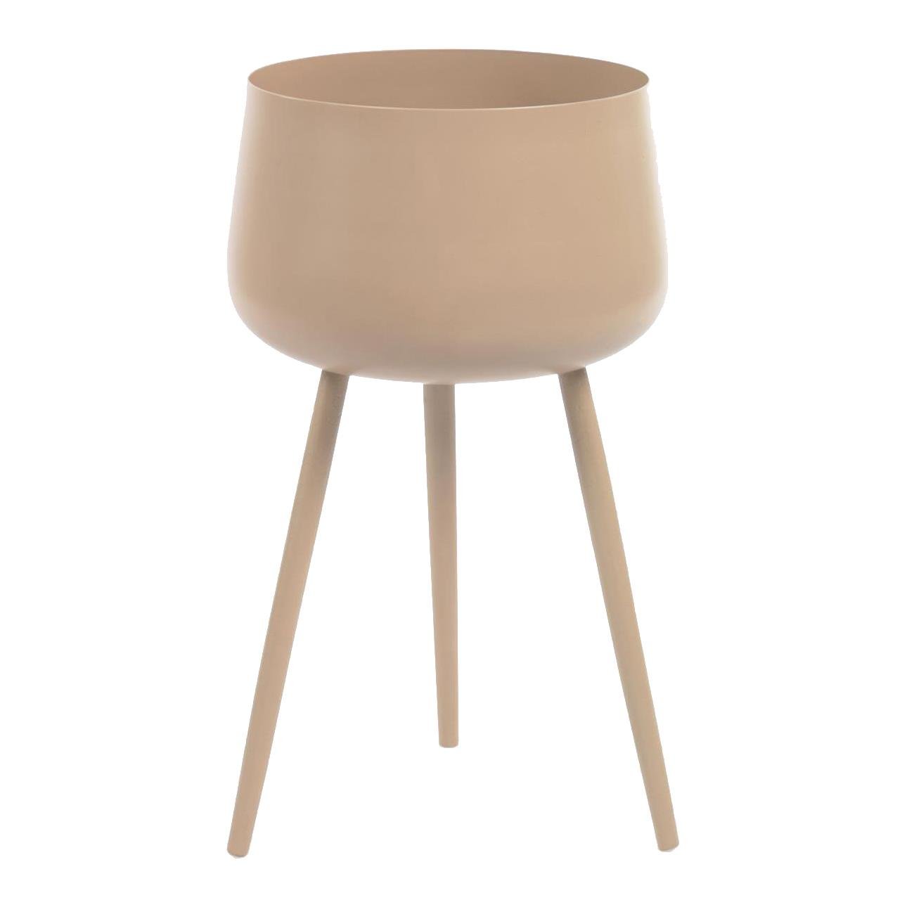 Kave Home Apia Plantenstandaard Ø 18 cm - Grijs