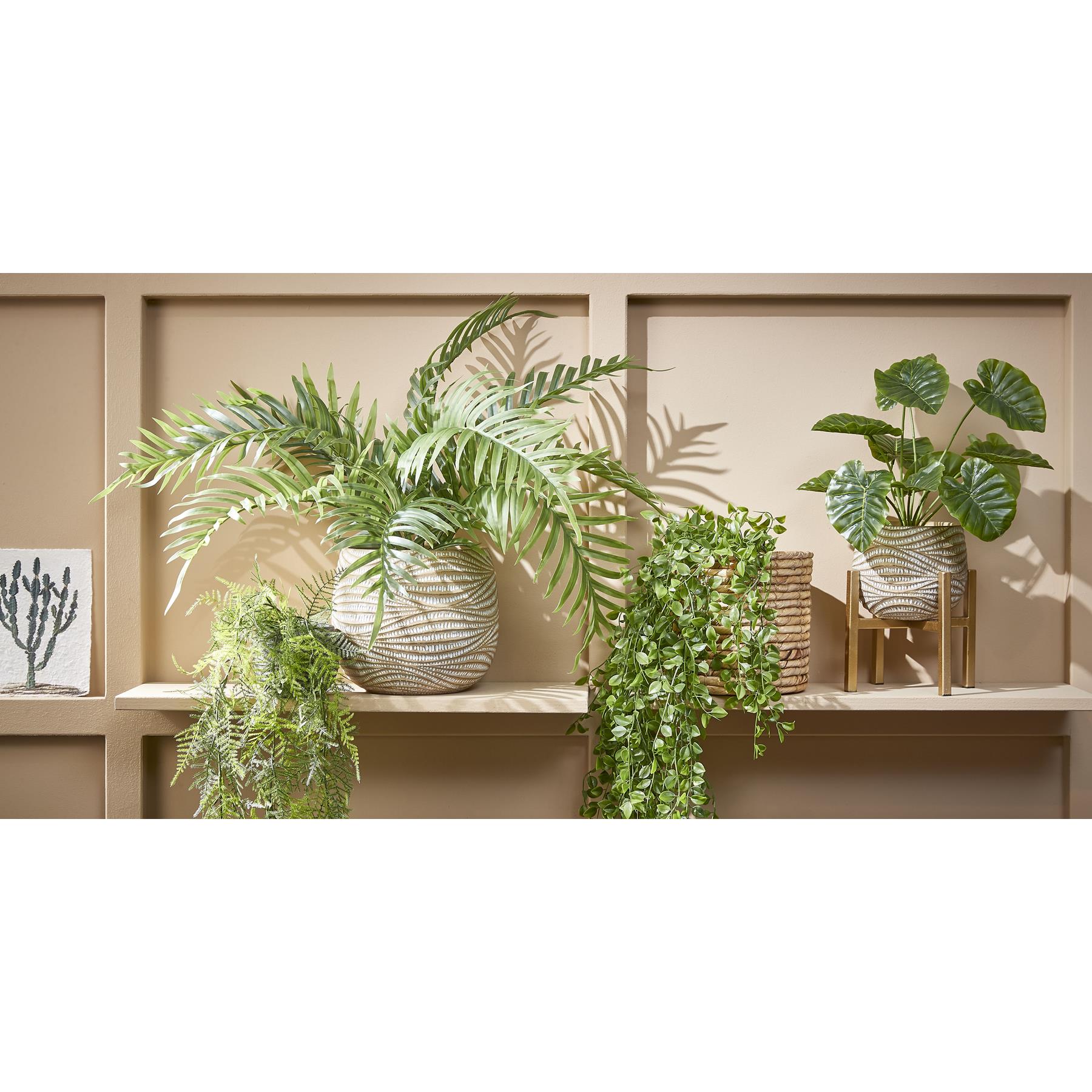 Mica Decorations Areca Palm Kunstplant - H53 x Ø45 cm - Groen