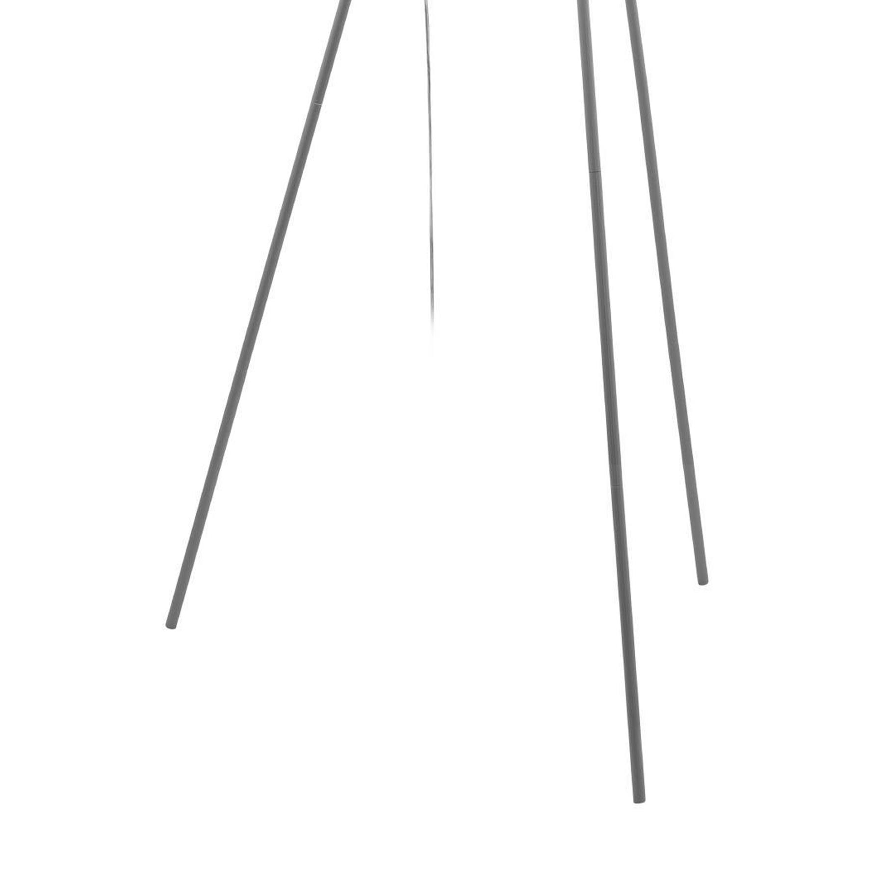 EGLO Dundee Vloerlamp - E27 - 135,5 cm - Grijs