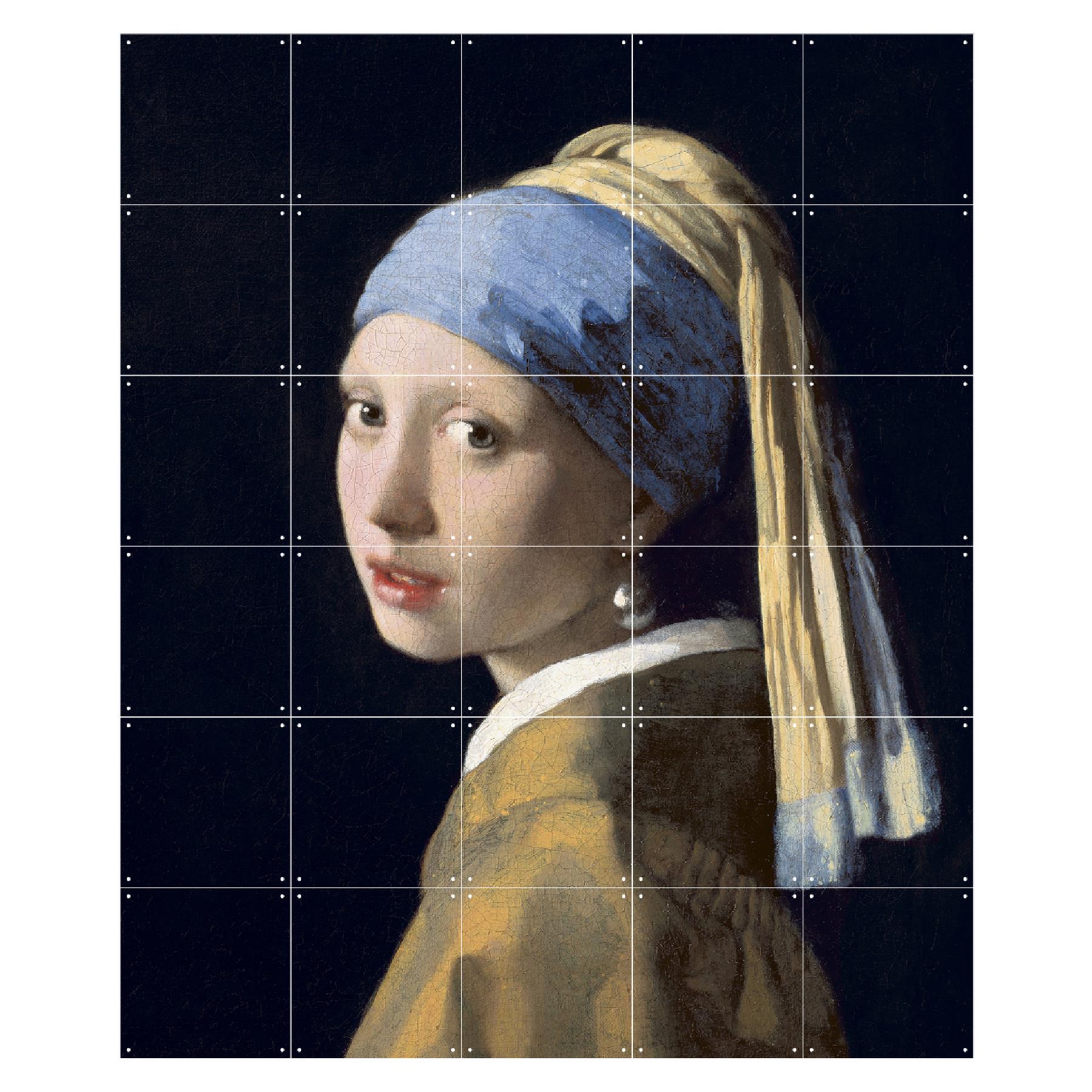 IXXI Meisje met de Parel Wandsysteem 100 x 120 cm