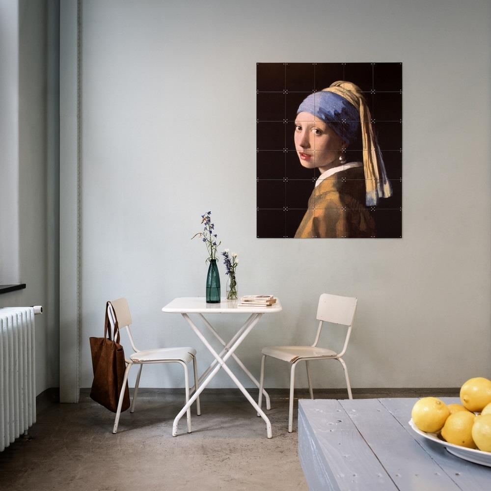 IXXI Meisje met de Parel Wandsysteem 100 x 120 cm