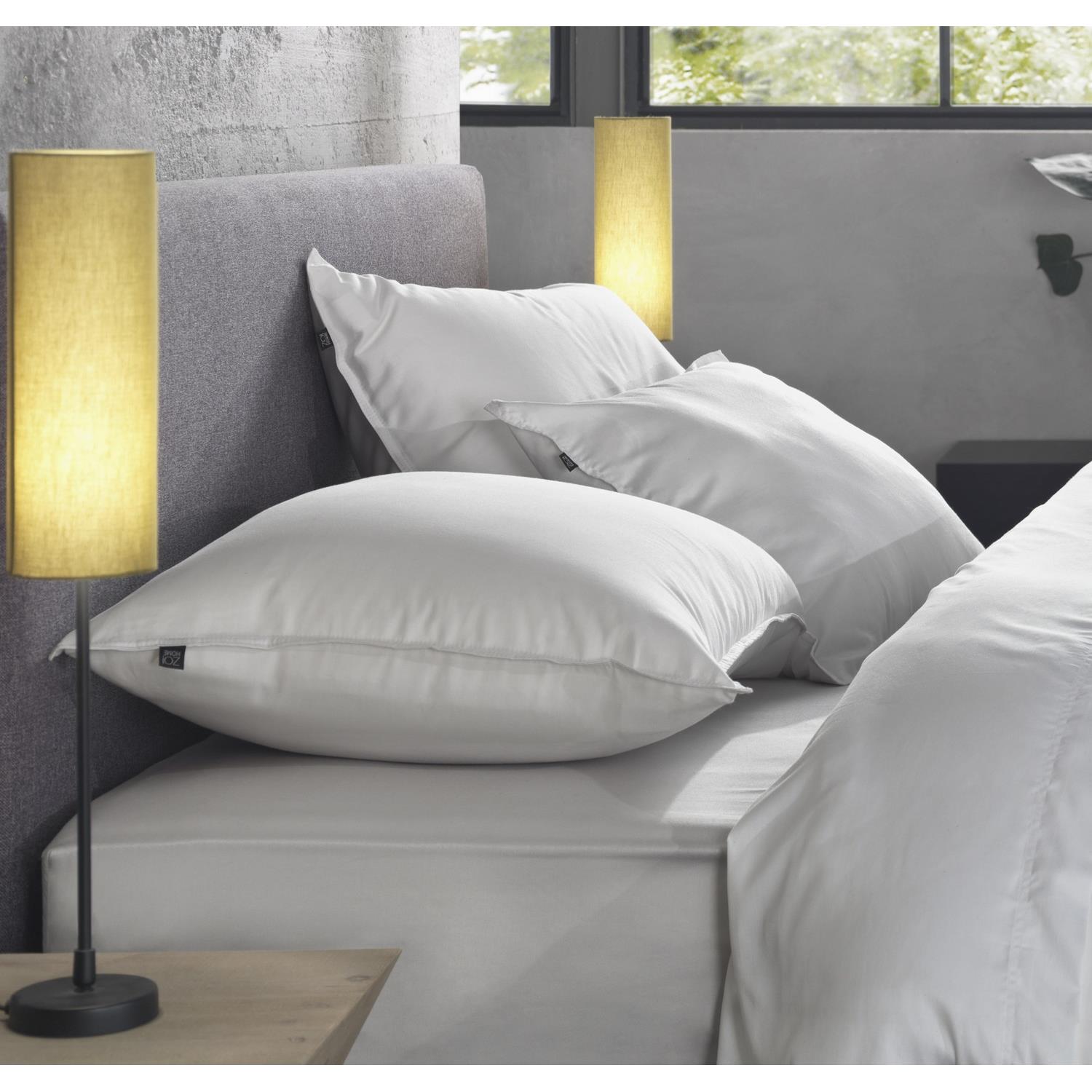Zo Home Satinado Kussensloop Katoen Satijn - white 40x80cm