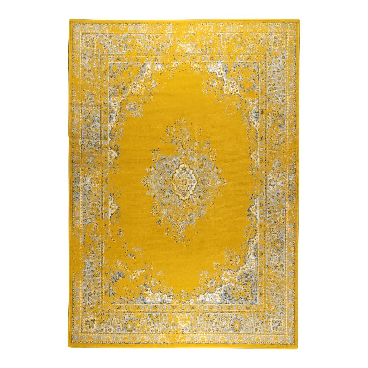 Interieur05 Vintage Vloerkleed Keshan Geel - 160 x 230 cm