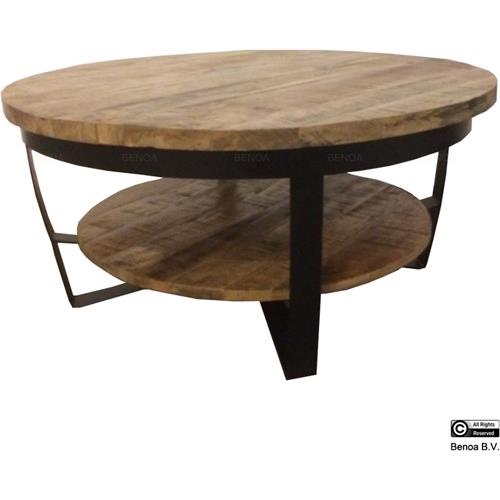Maison de France | Salontafel | Paras | Industrieel | 65 x 65 x 35 cm