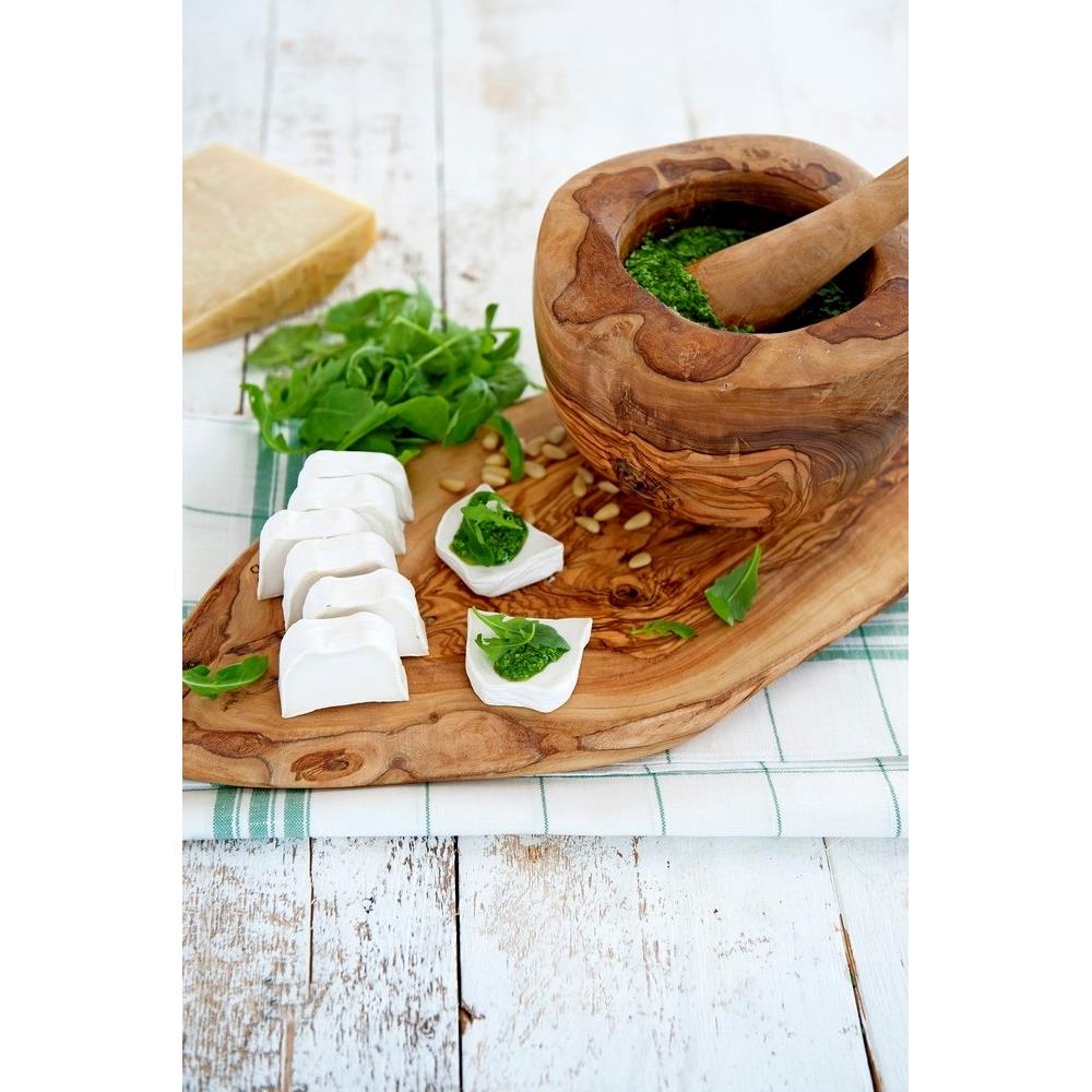 Bowls and Dishes Pure Olive Wood Tapasplank 25-30 cm