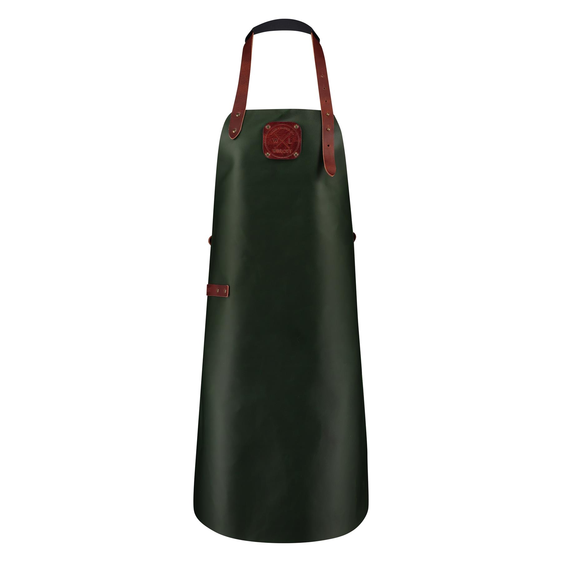 Witloft Leren Schort - Green
