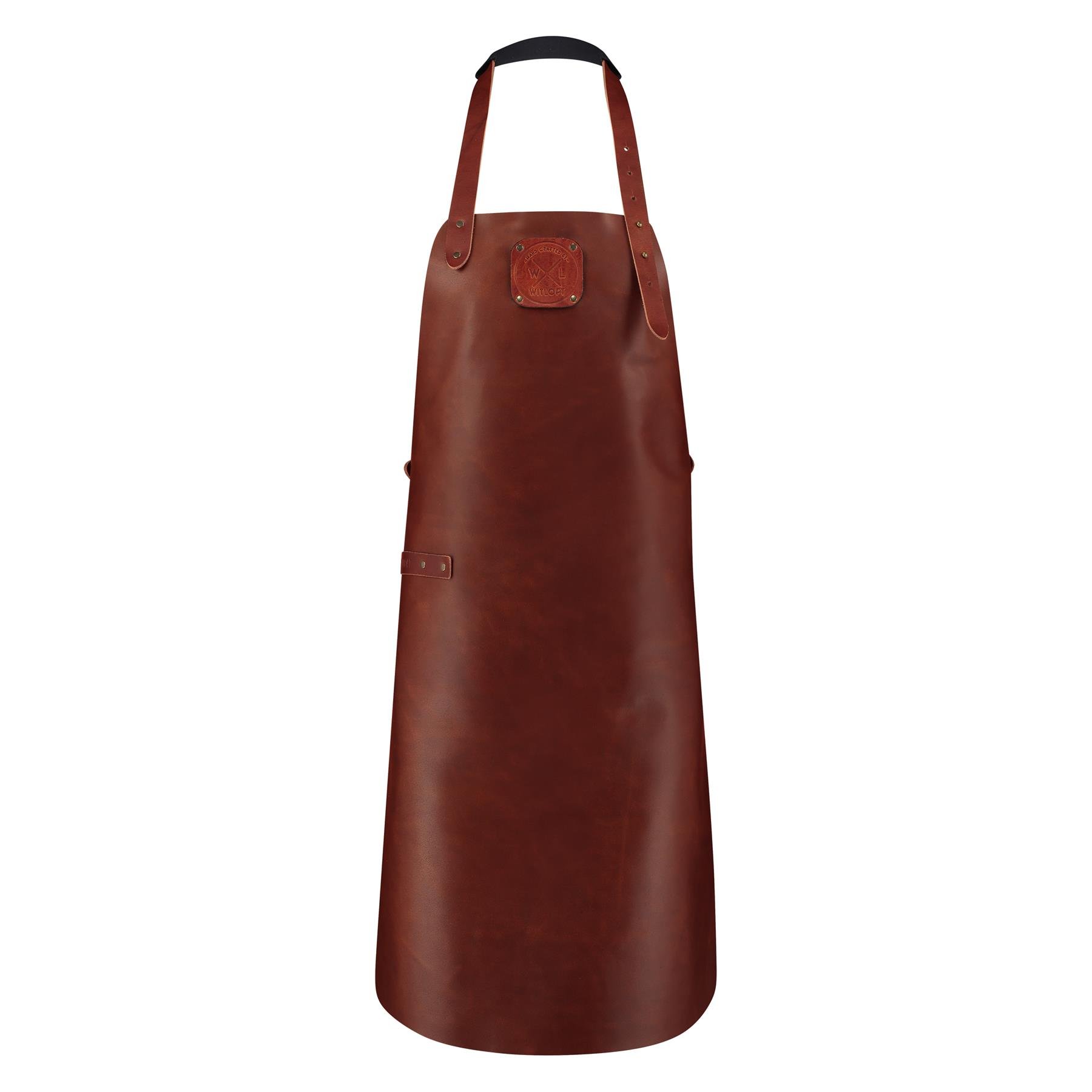 Witloft Leren Schort - Cognac
