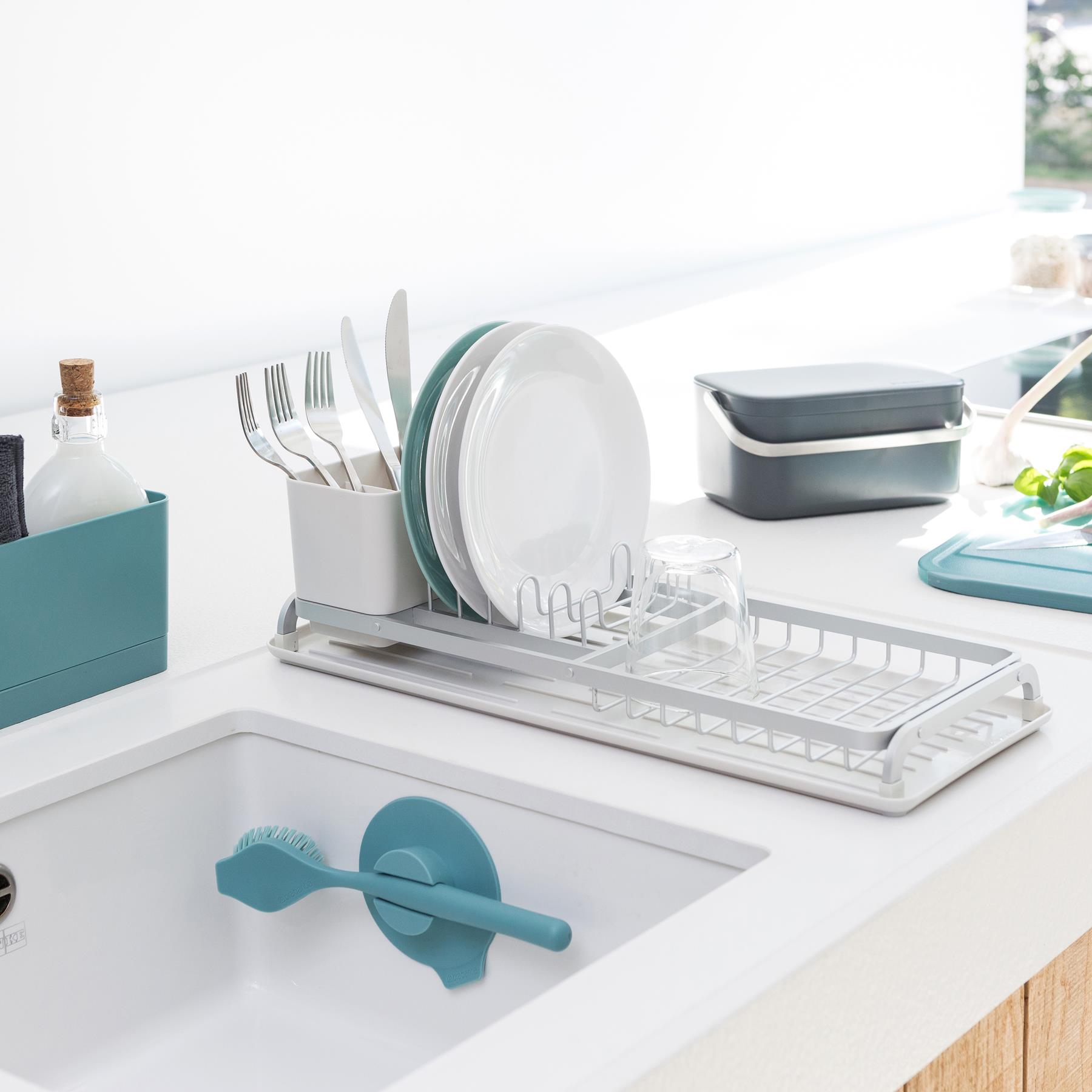 Brabantia Afwasborstel met Zuignaphouder