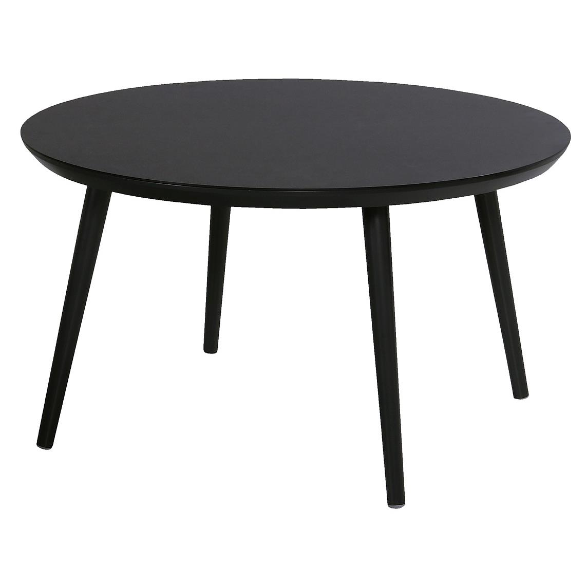 Hartman Sophie Studio HPL Tuintafel Ø 128 cm - Zwart
