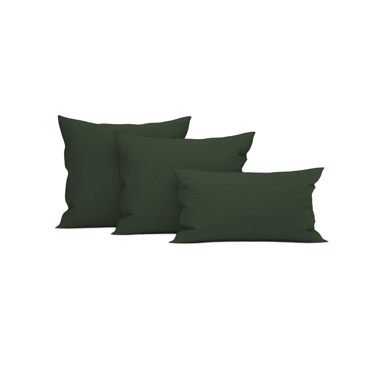 Heckett & Lane Wafel Kussensloop Katoen bistro green