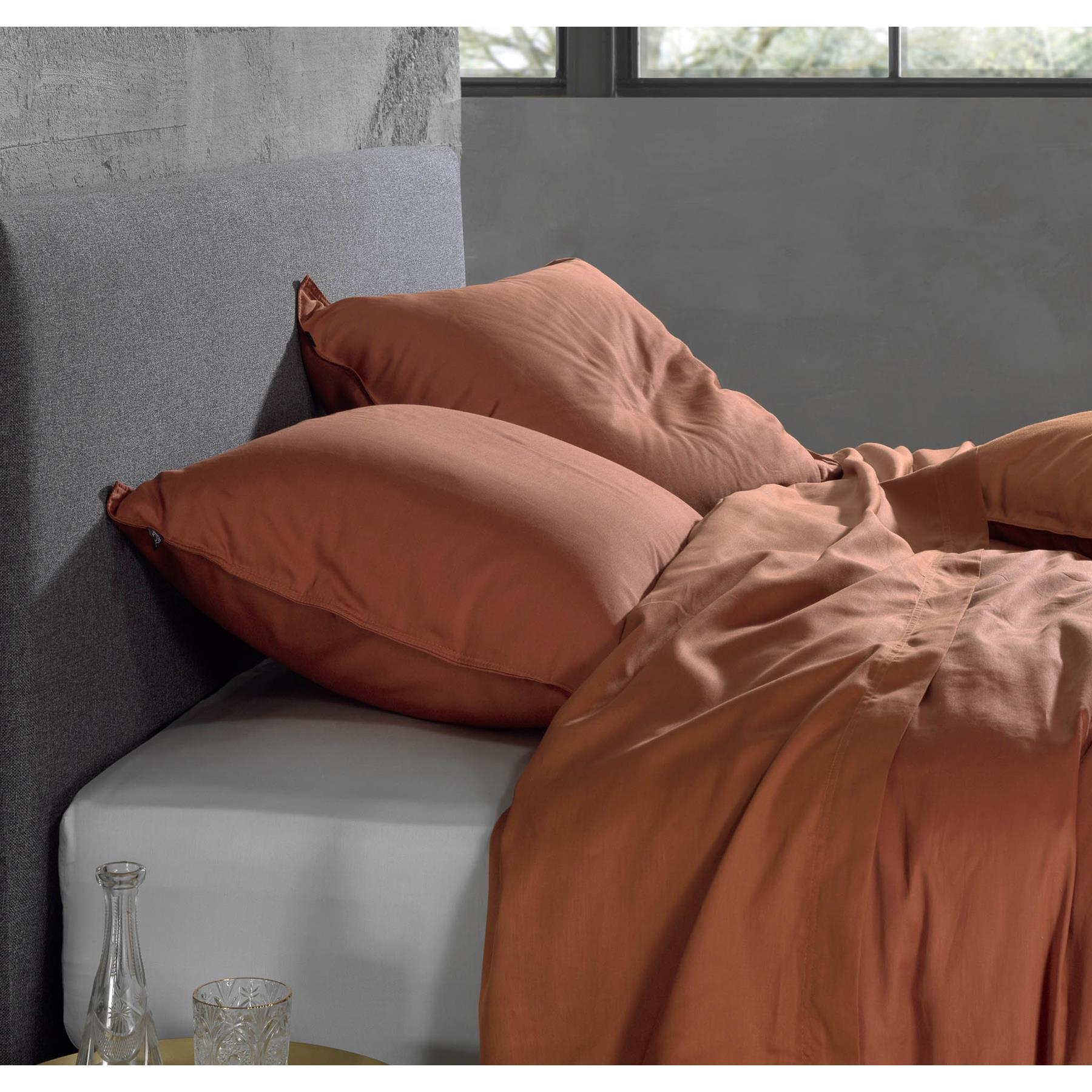 Zo Home Satinado Kussensloop Katoen Satijn - copper orange 60x70cm