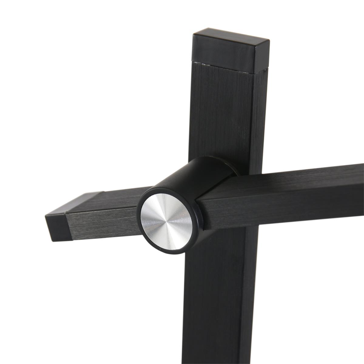 Mexlite - tafellamp - Stekk - zwart - aluminium kunststof - bureaulamp - LED - 2689ZW