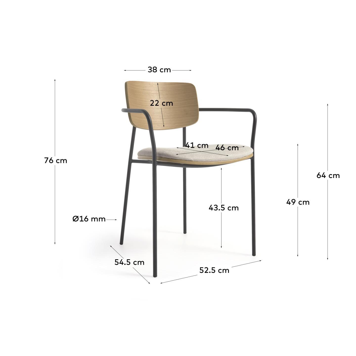Kave Home Maureen Eetkamerstoel