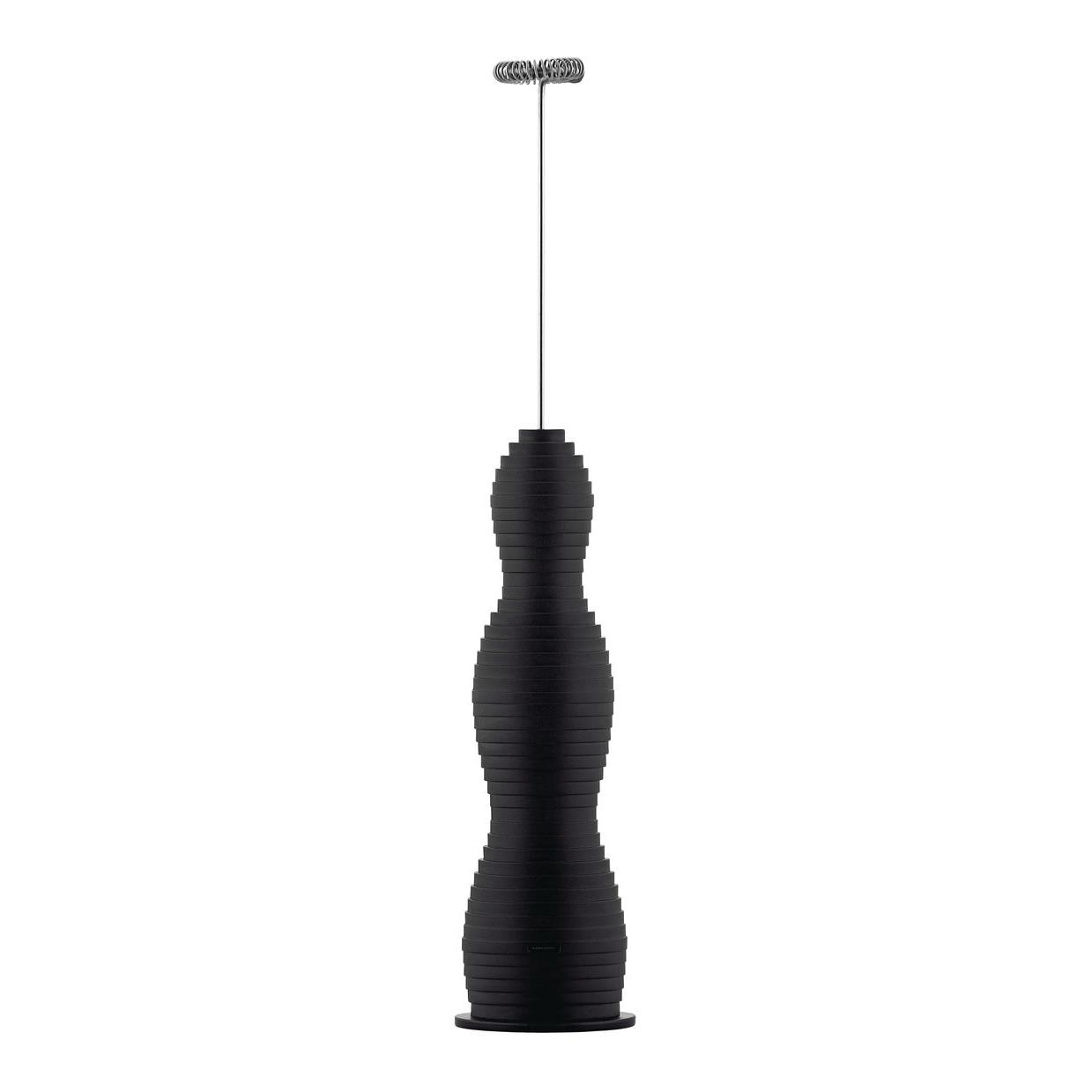 Alessi Pulcina Melkopschuimer - Oplaadbaar - Zwart