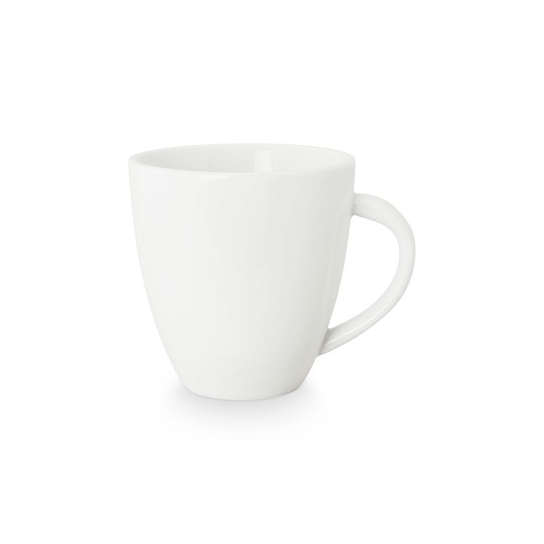 vtwonen Mini Mokken met Oor - Set van 6 - Wit - Porselein - 150ml