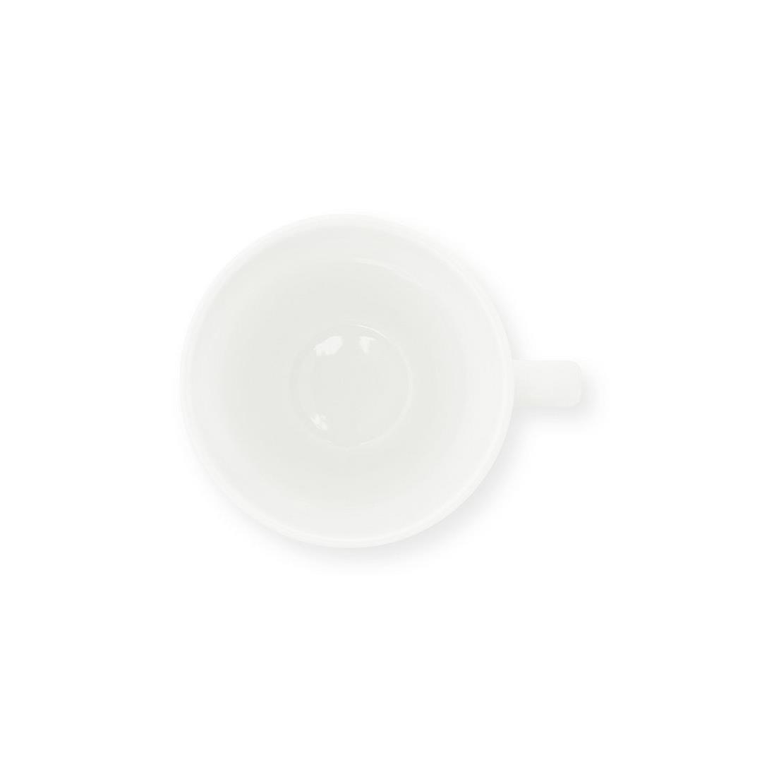 vtwonen Mini Mokken met Oor - Set van 6 - Wit - Porselein - 150ml