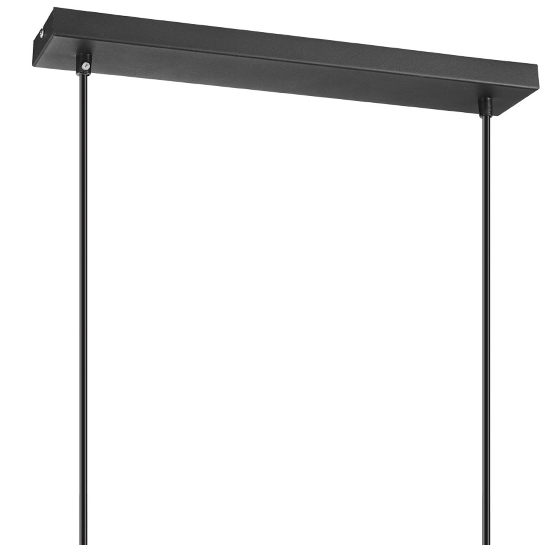 EGLO Eldrick Hanglamp - E27 - 100 cm - Zwart
