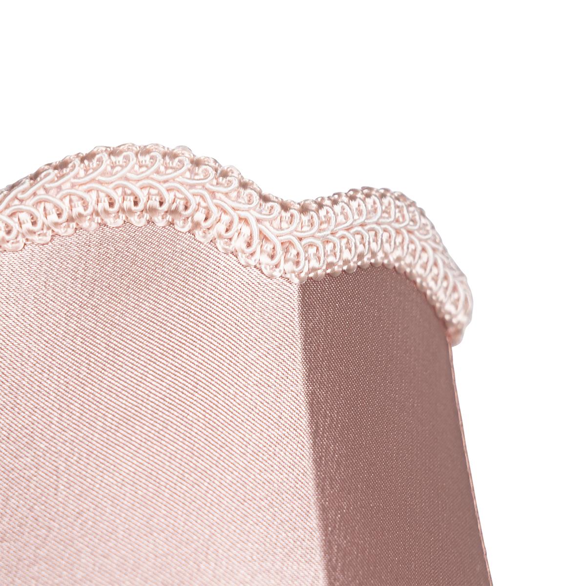 QAZQA Stoffen klemkap roze 12 cm - Granny