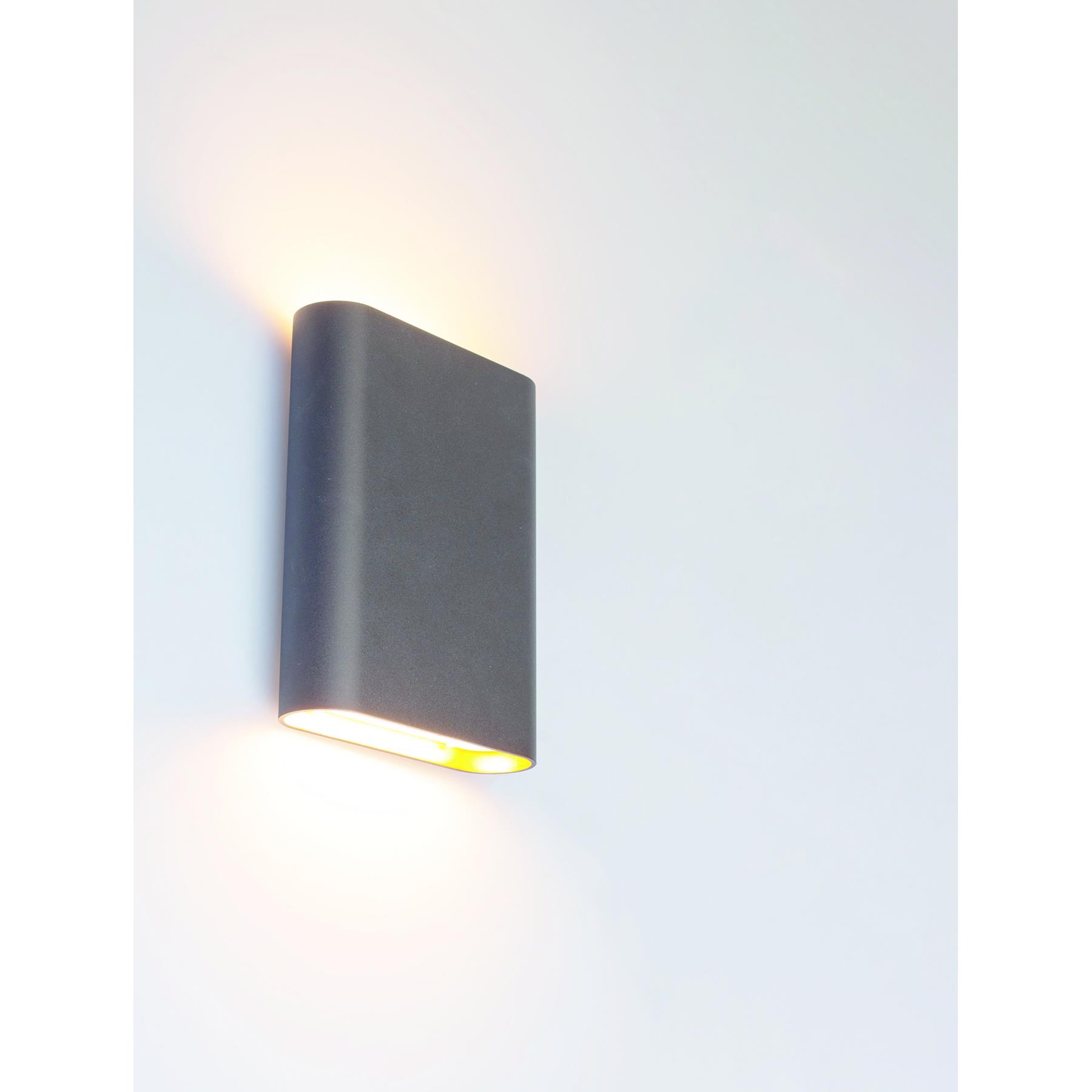 Berla Lighting Wandlamp Ovalo 12Watt Led Zwart Goud