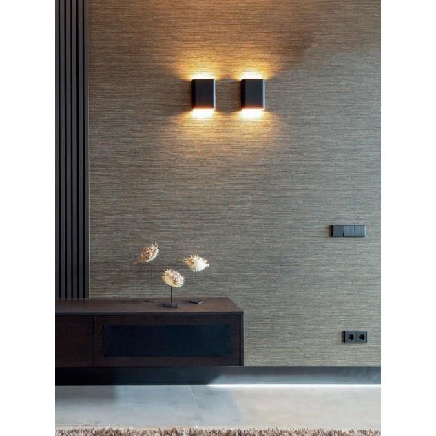 Berla Lighting Wandlamp Ovalo 12Watt Led Zwart Goud