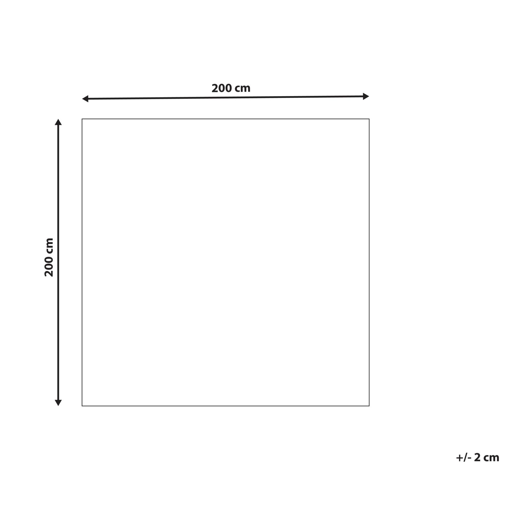 Beliani - GELINKAYA - Vloerkleed - Multicolor - 200 x 200 cm - Wol