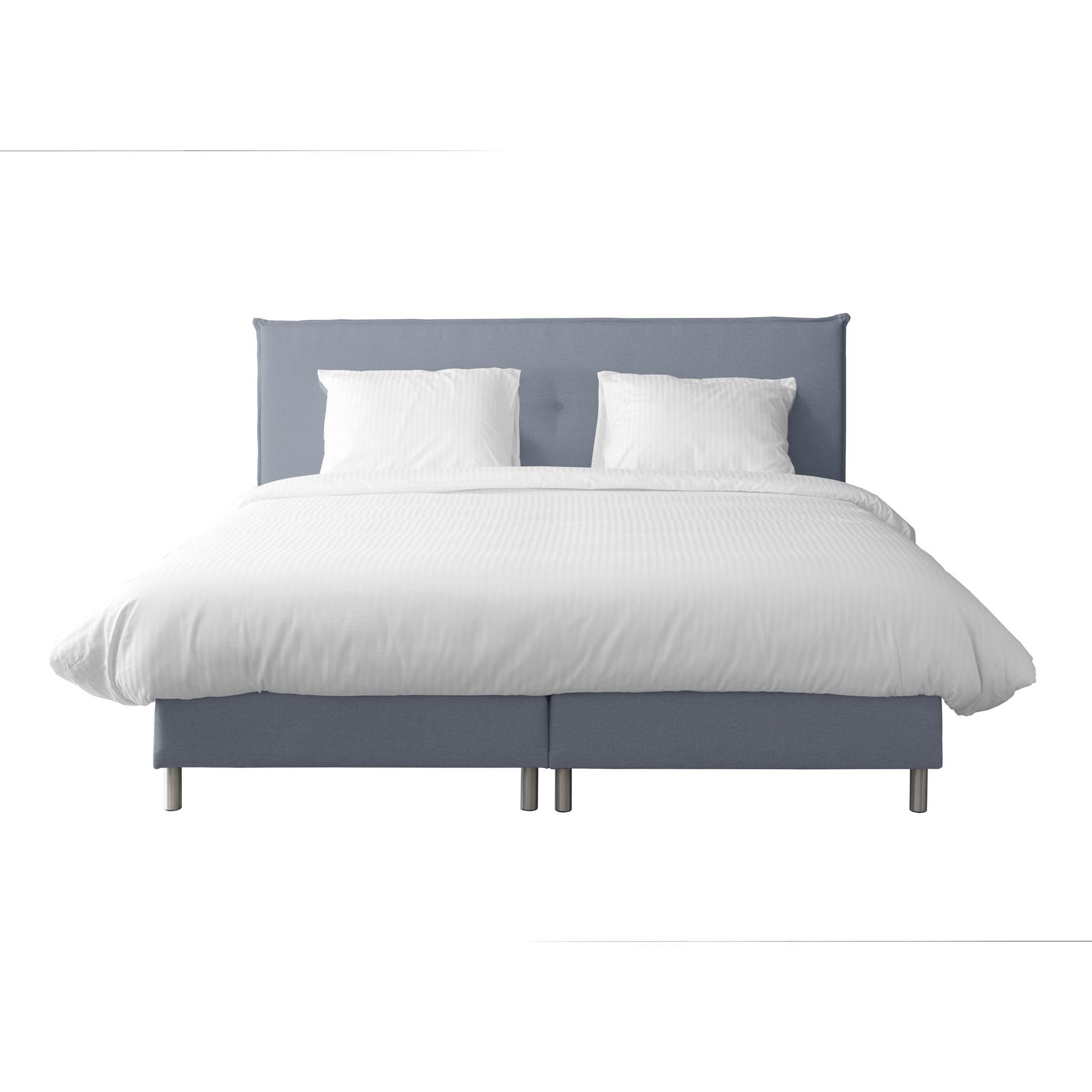 MOOS Rio Boxspring 140 x 200 cm - Blauw