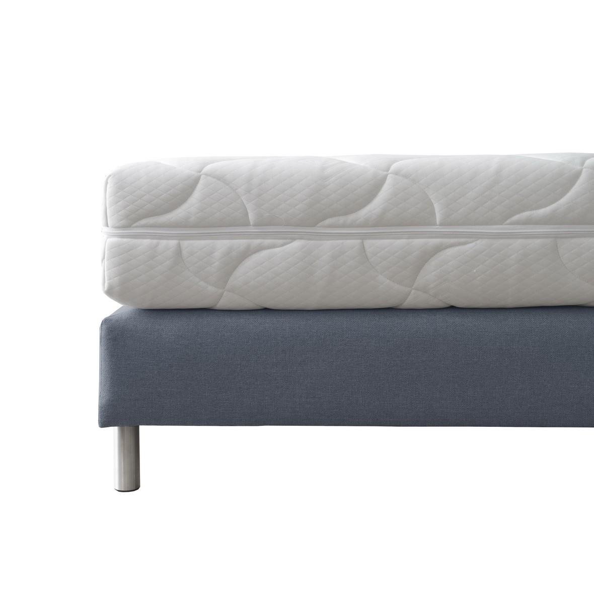 MOOS Rio Boxspring 140 x 200 cm - Blauw