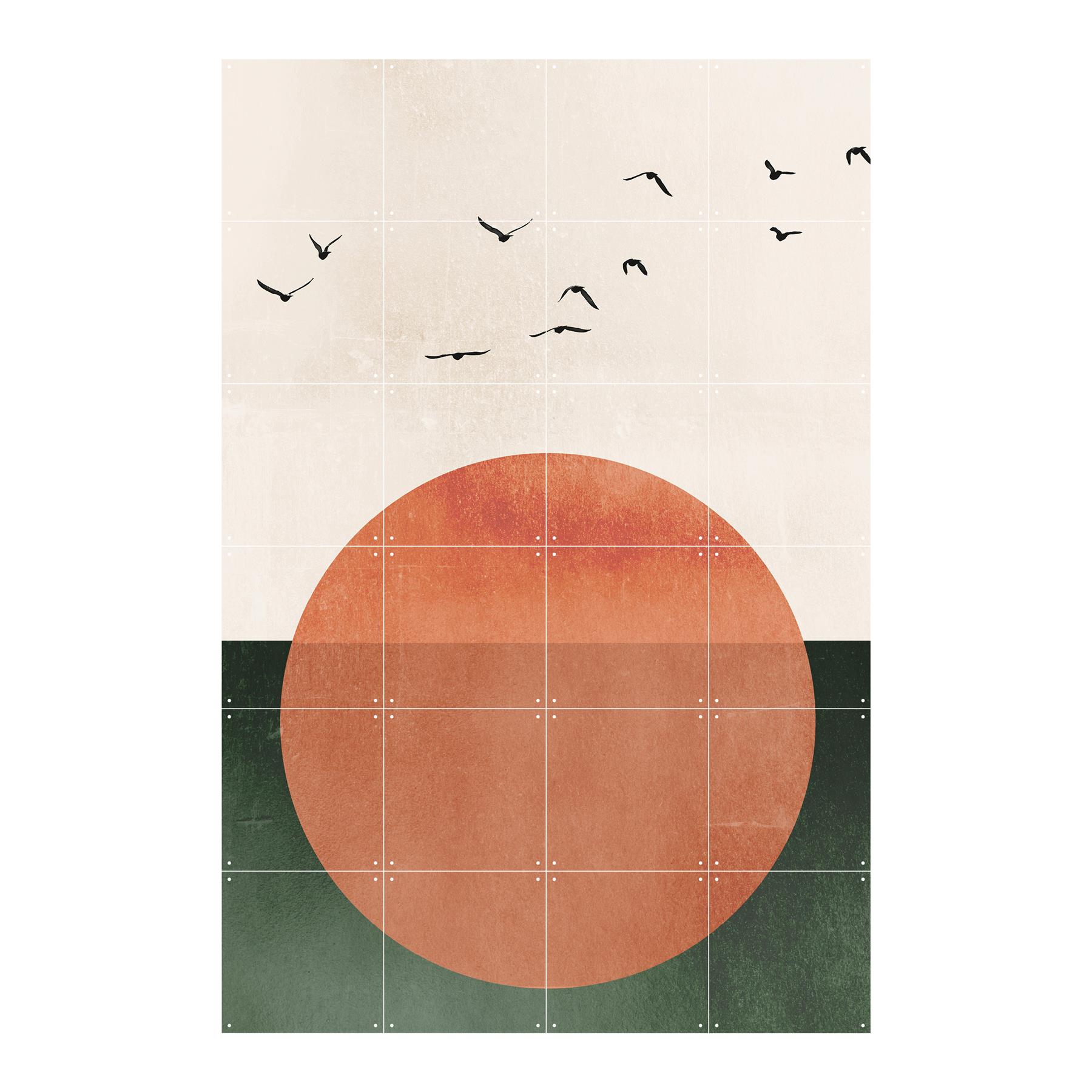 IXXI Free Souls Fly Away Wandsysteem 120 x 80 cm