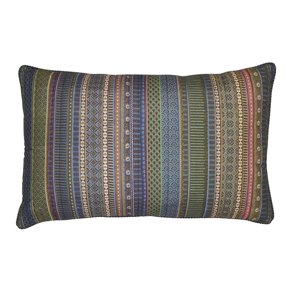 Pip Studio Ribbon Sierkussen 45 x 70 cm - Blauw/groen kopen? Shop bij fonQ!