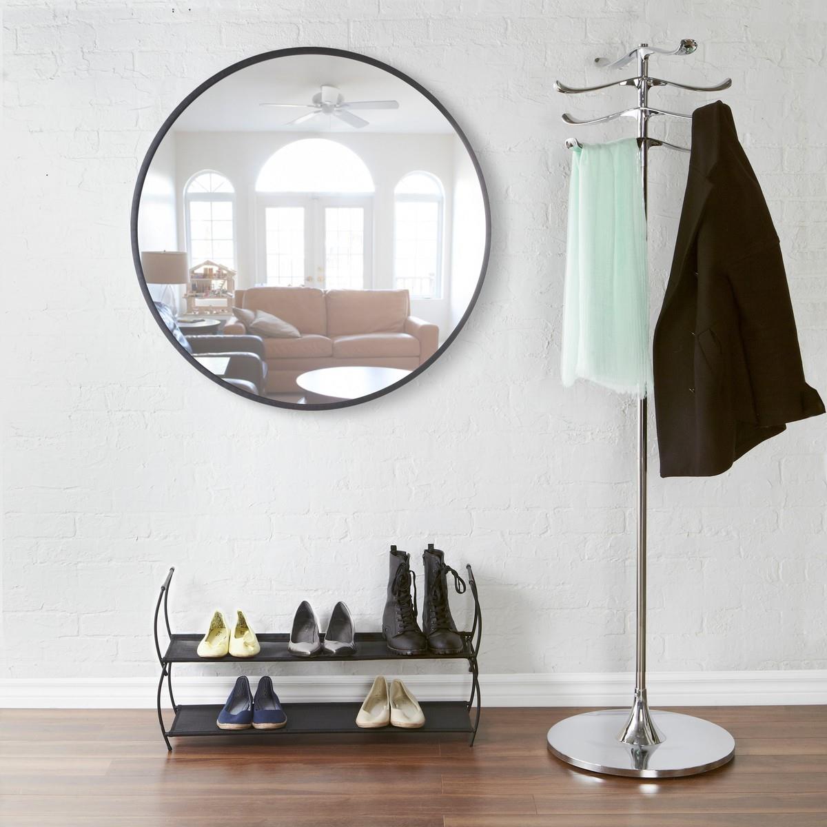 Umbra Hub Spiegel Ø 61 cm - Zwart