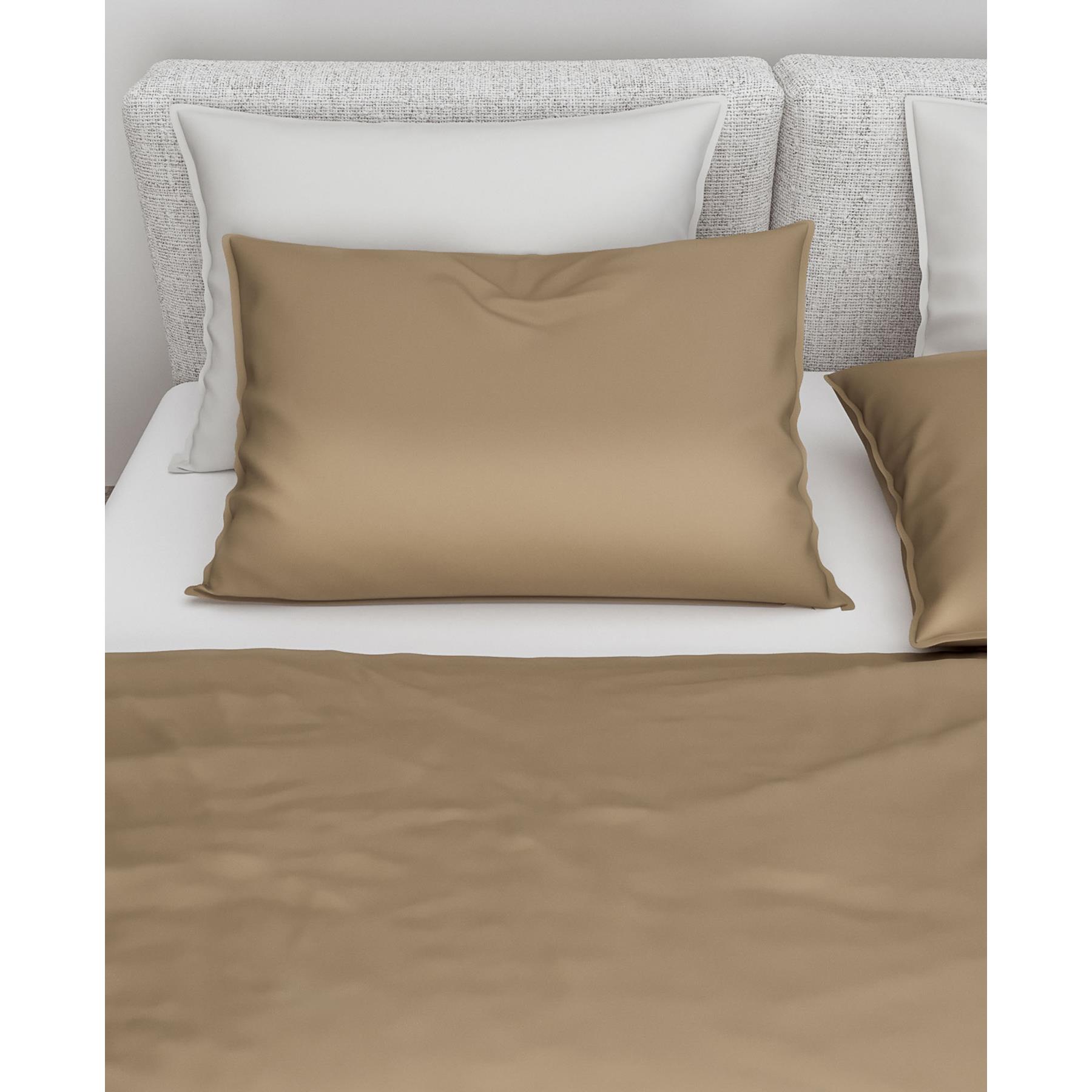 Zo Home Satinado Dekbedovertrekset Uni Katoen Satijn - praline brown